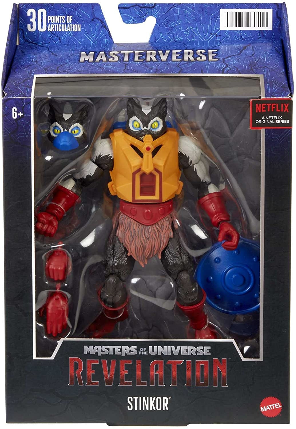 Masters of the Universe Revelation Masterverse 7-Inch Action Figure - Stinkor