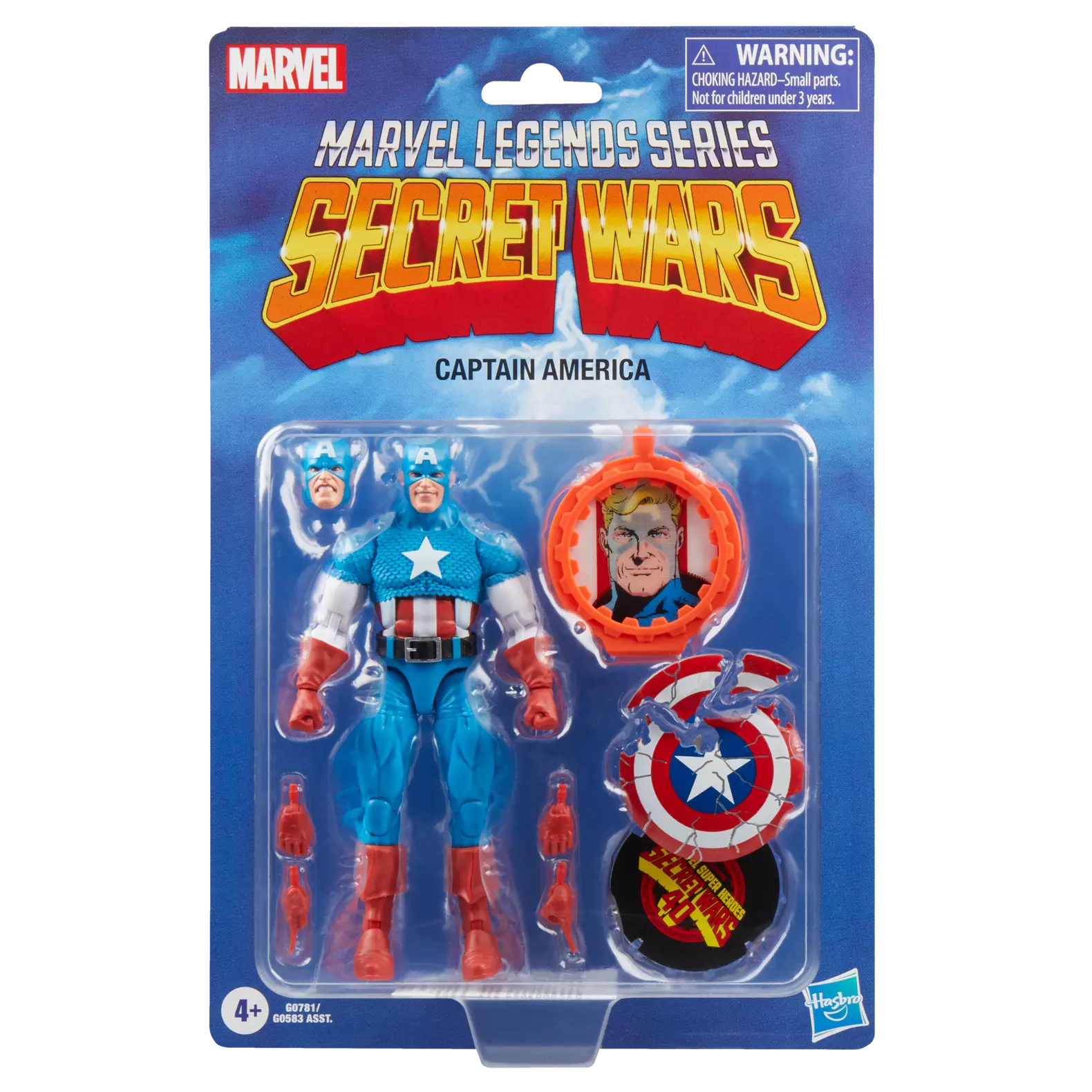 Marvel Legends Series 6-Inch Secret Wars Themed Captain America Action Figure for Collectors