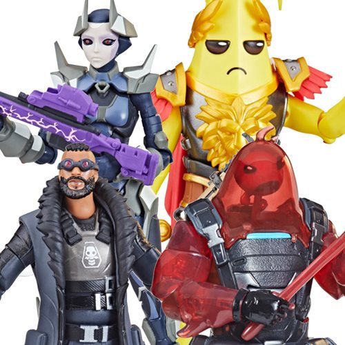 Hasbro Fortnite Wave 4 Exclusive 6-Inch Victory Royale Action Figure Bundle