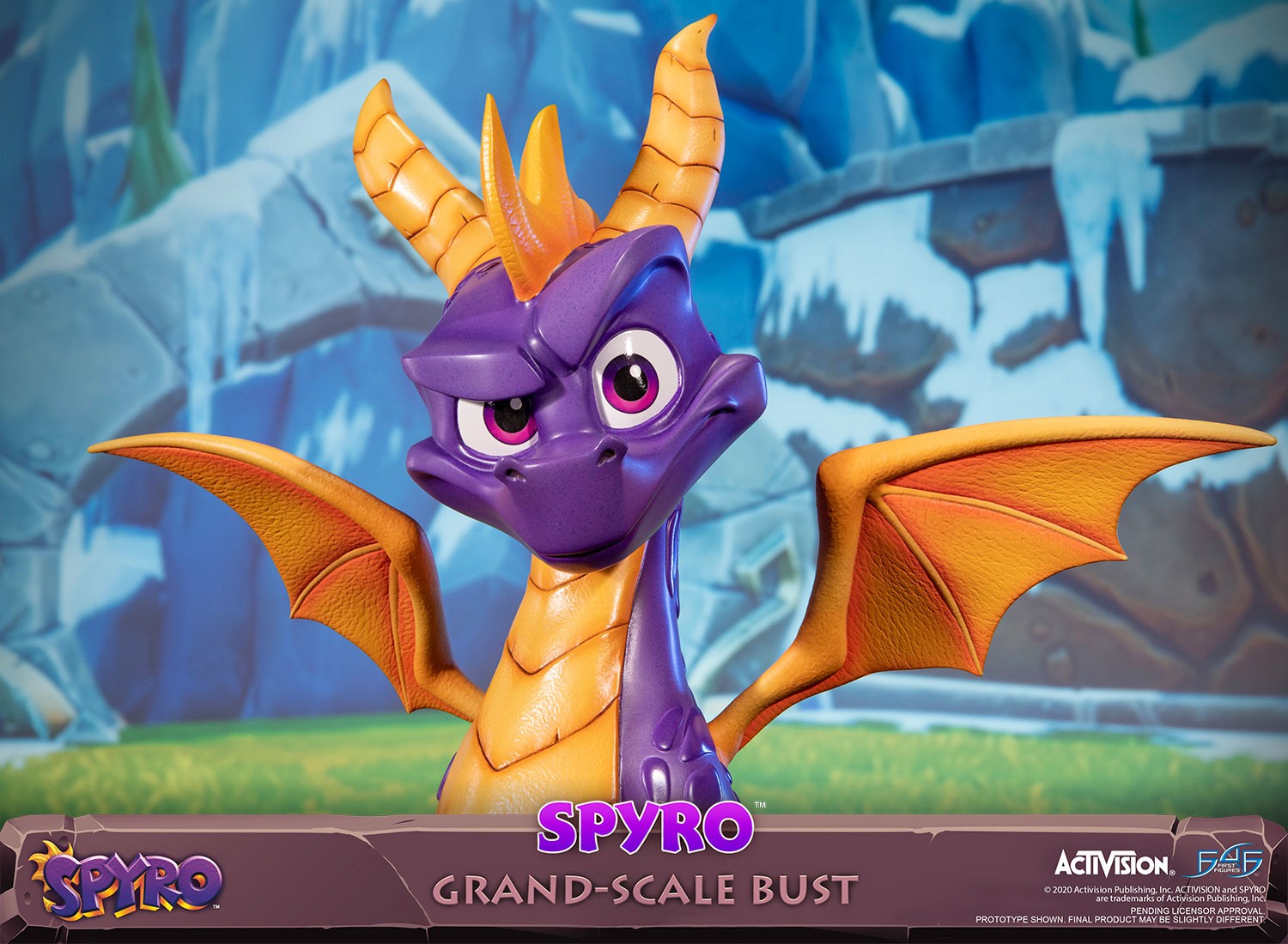 First4Figures Spyro The Dragon Lifesize Collectible Grand-Scale Bust Statue