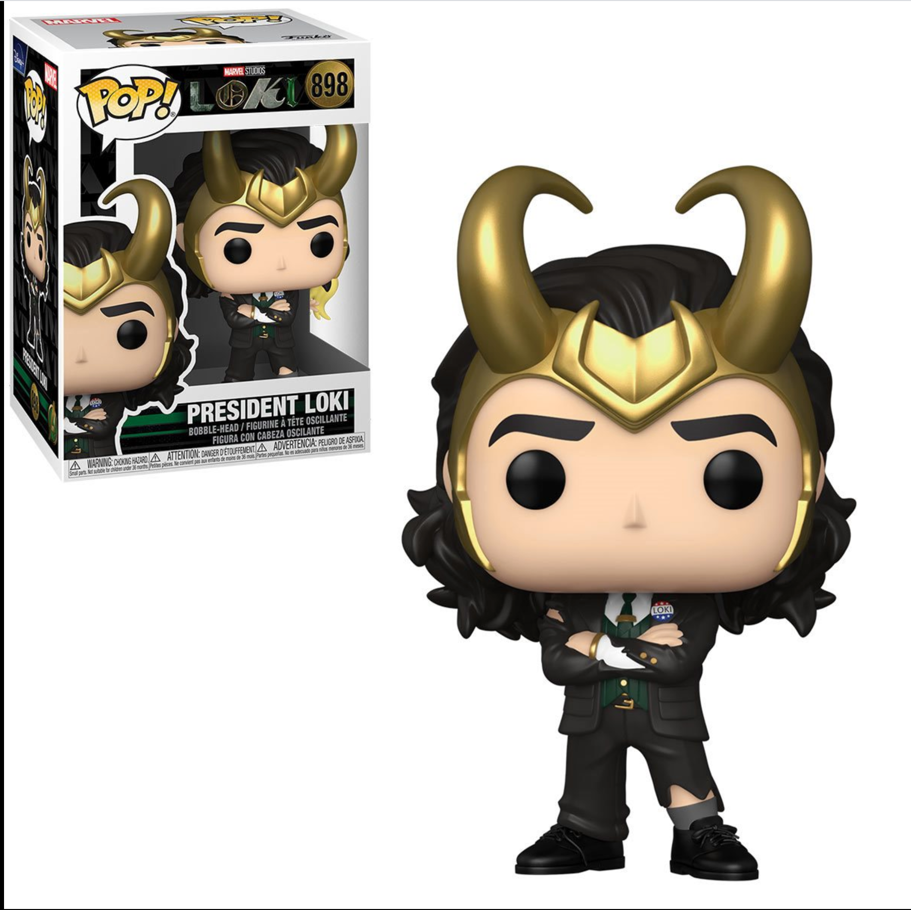 Marvel's President Loki Funko Pop Vinyl Collectible Figure