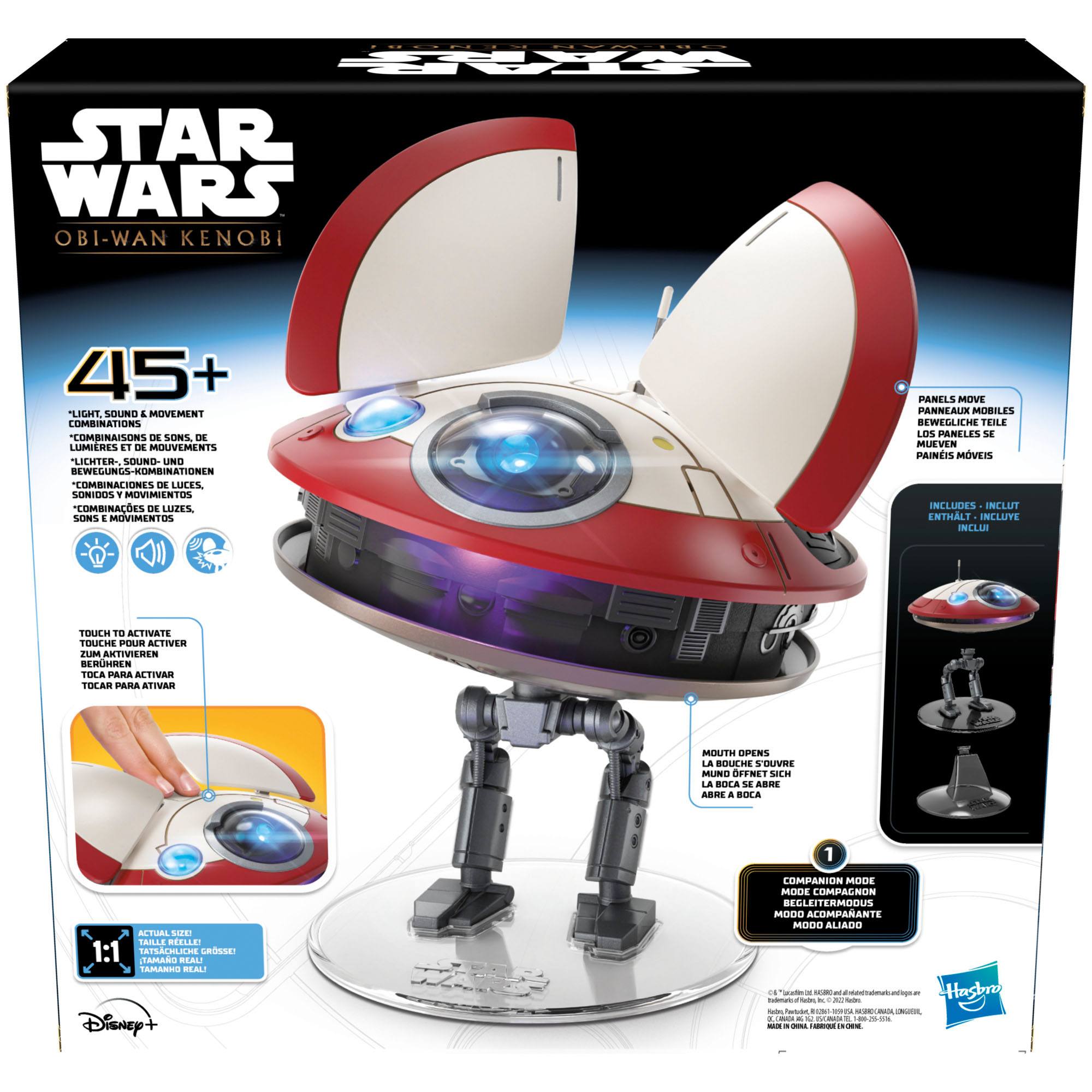 Hasbro Star Wars L0 - LA59 (Lola) Animatronic Edition Electronic Droid Inspired by Obi - Wan Kenobi for Kids and Fans