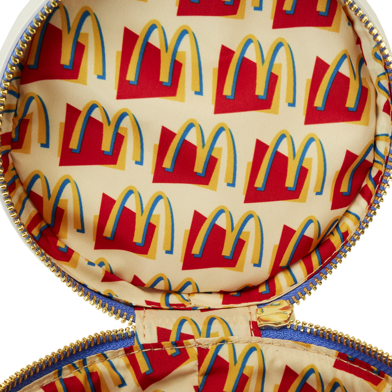 Loungefly Brand McDonald's McFlurry-Themed Figural Crossbody Shoulder Bag for Fashion Lovers