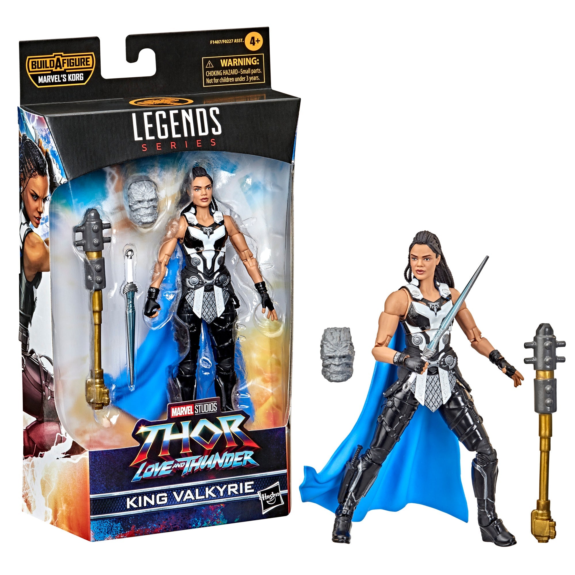 High - Quality Marvel Legends Action Figure of King Valkyrie for Collectors