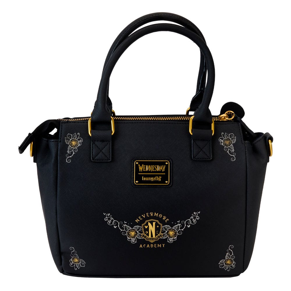 Loungefly Wednesday Inspired Typewriter Design Detachable Strap Crossbody Bag