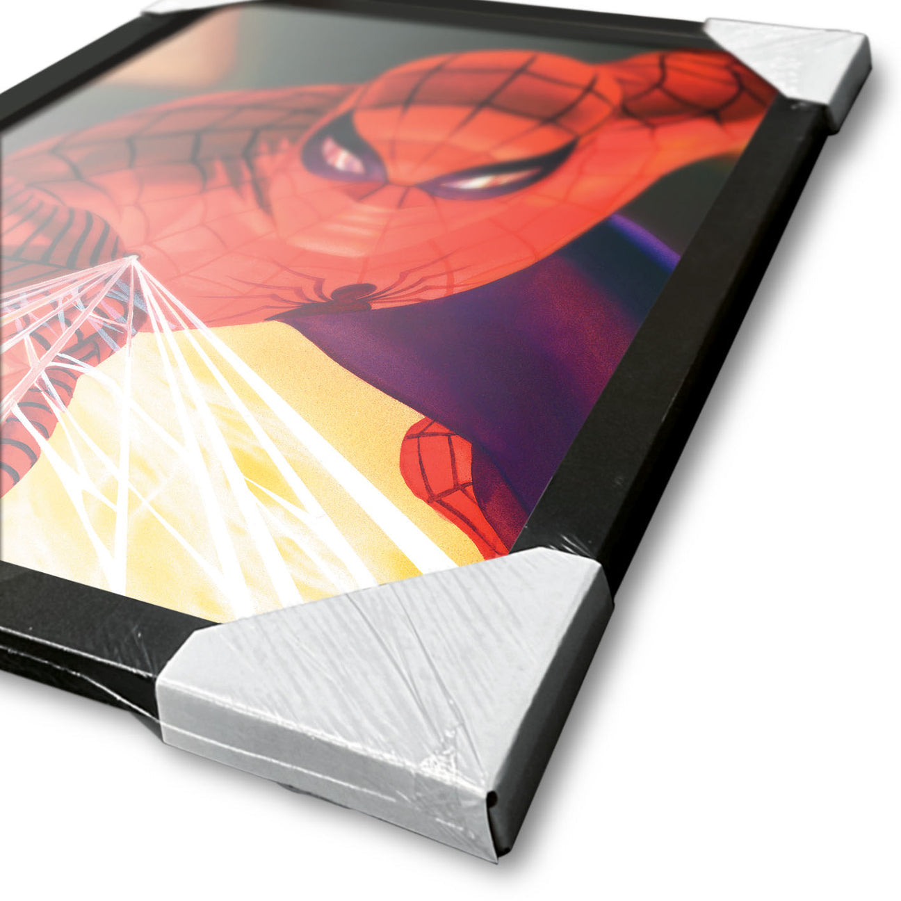 Marvel Comics Spider - Man (Web Shooting) Limited Edition Framed Collector Print Artwork - 30 x 40 cm