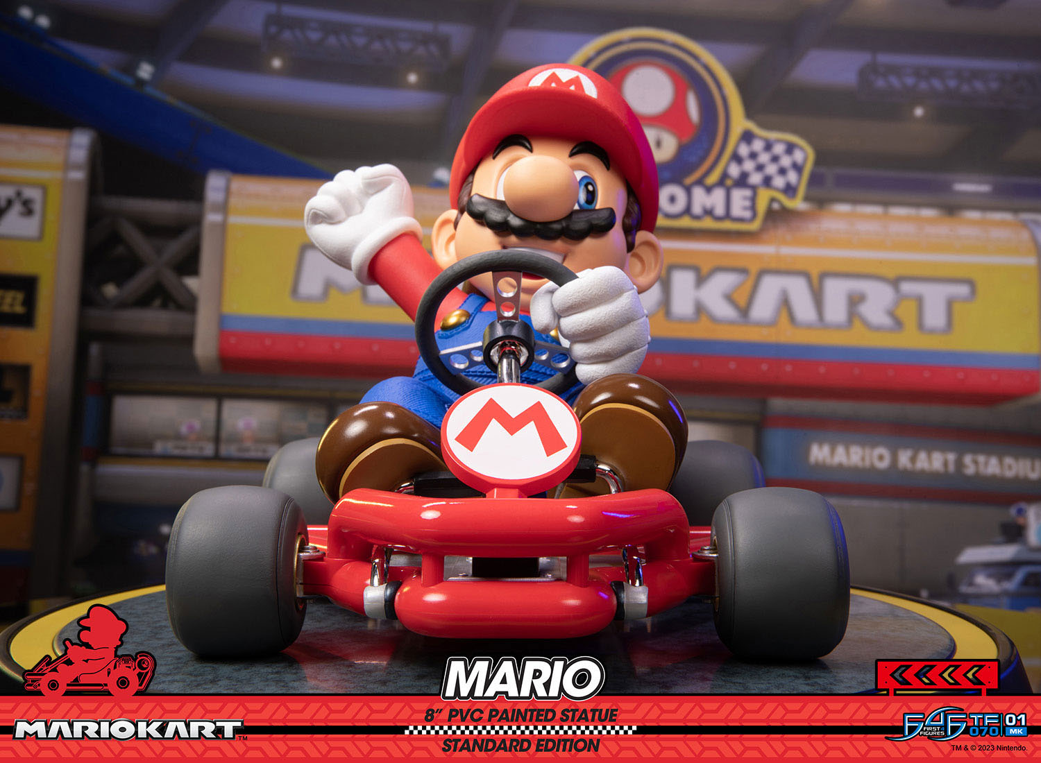 Super Mario Kart Standard Edition High - quality PVC Collectible Statue
