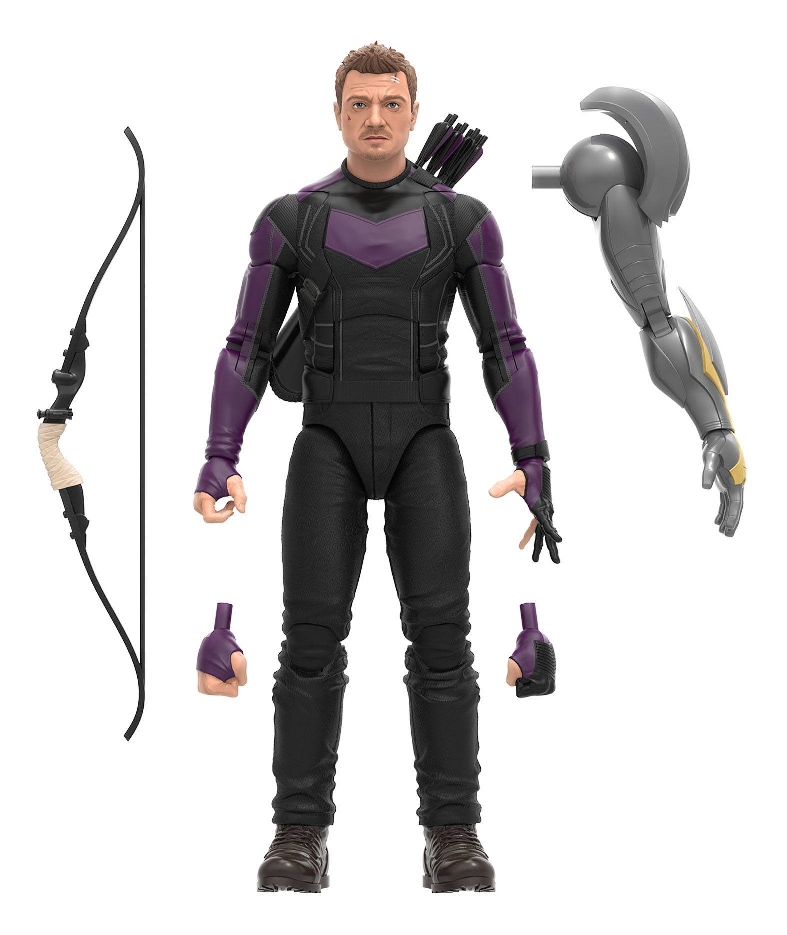 Marvel Legends Series Action Figure - Infinity Ultron Build - A - Figure (BAF) Hawkeye