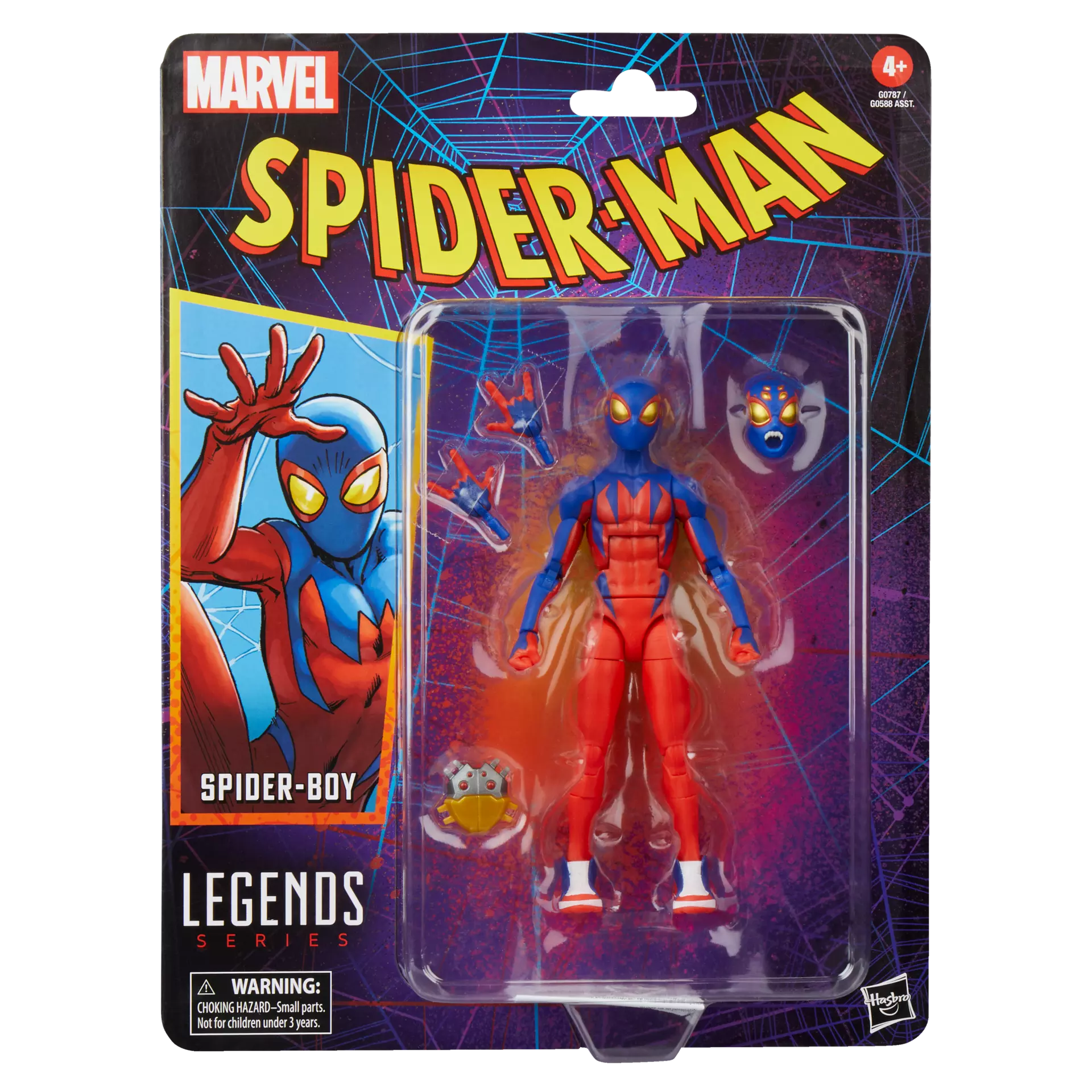 Hasbro Marvel Legends Series 6-Inch Detailed Spider-Boy Action Figure