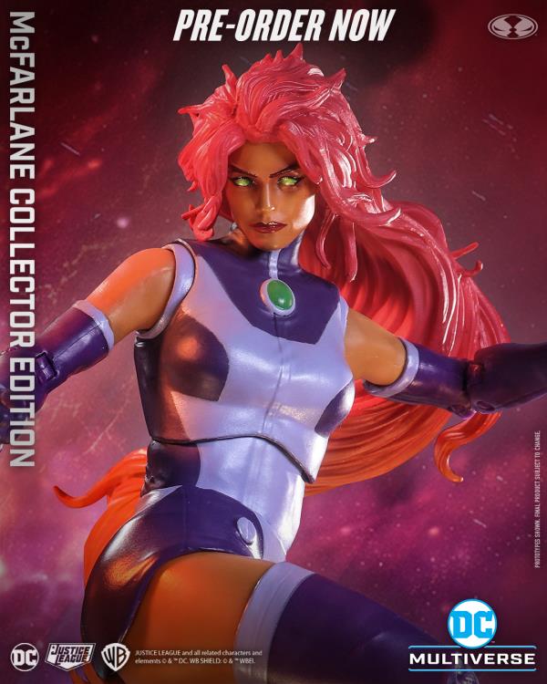 McFarlane DC Multiverse 7-Inch Highly Detailed Starfire Action Figure