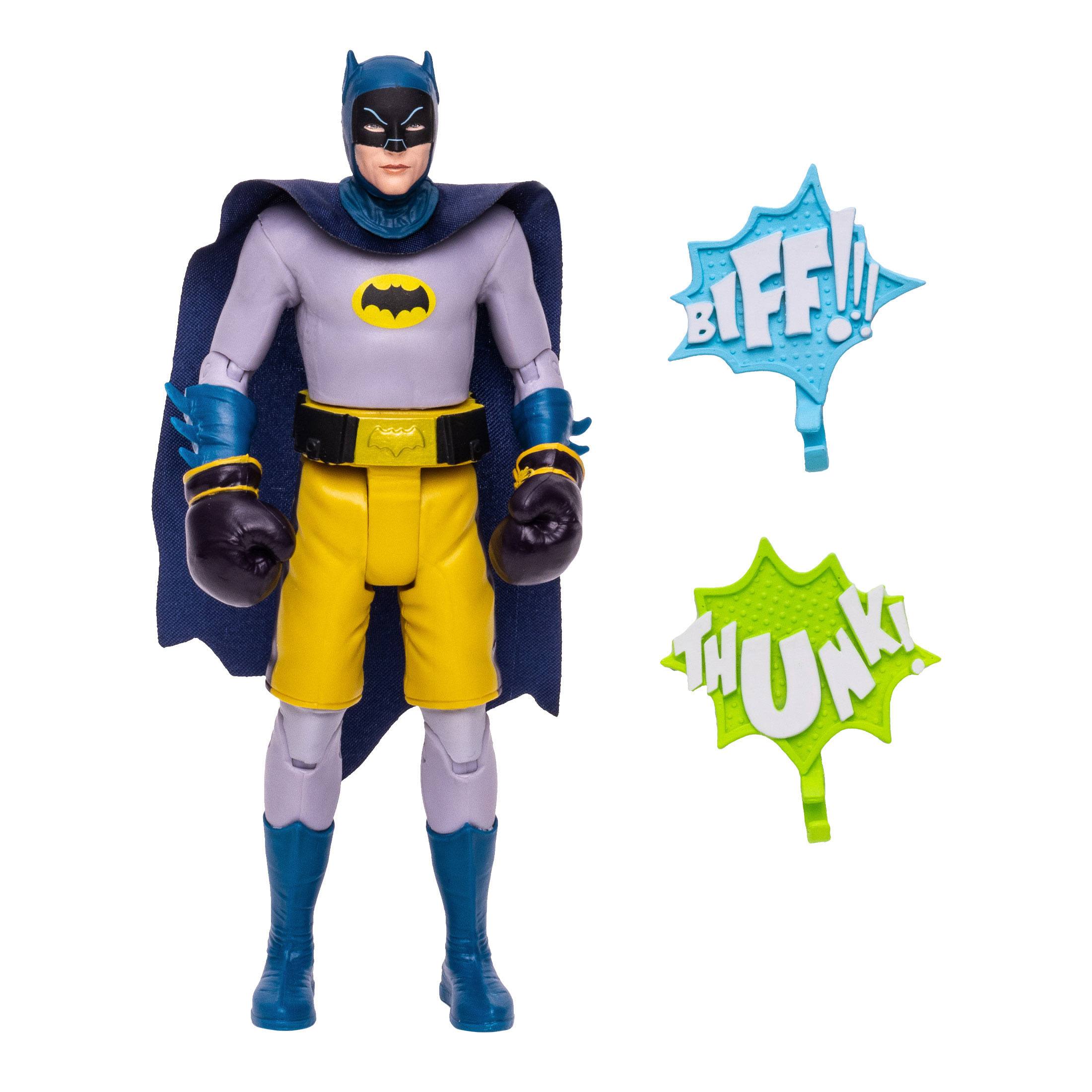 McFarlane DC Retro - 1966 Batman Boxing Action Figure with Articulation