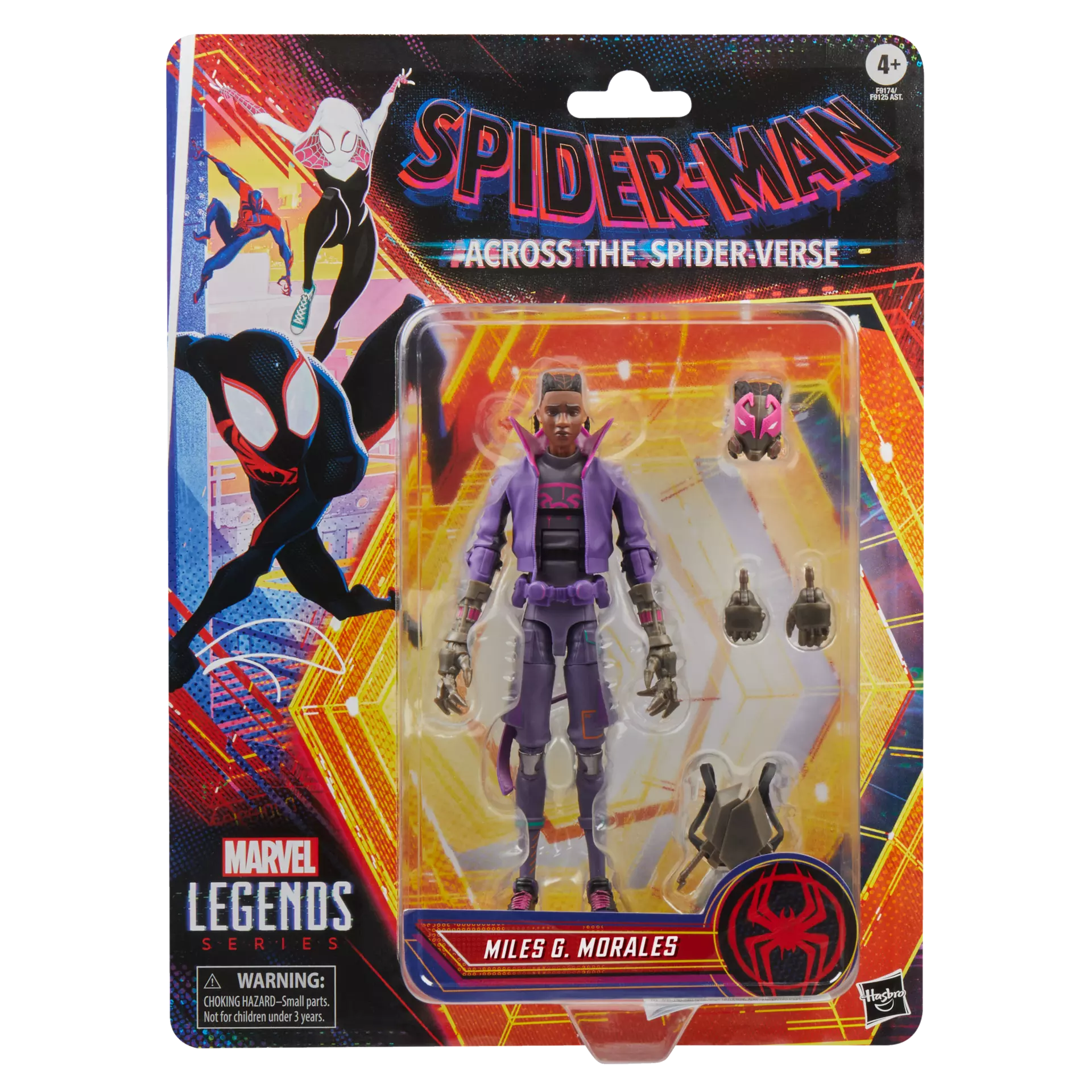 Marvel Legends Series 6-Inch Action Figure - Spider-Man Across the Spider-Verse Miles G. Morales Collectible Toy