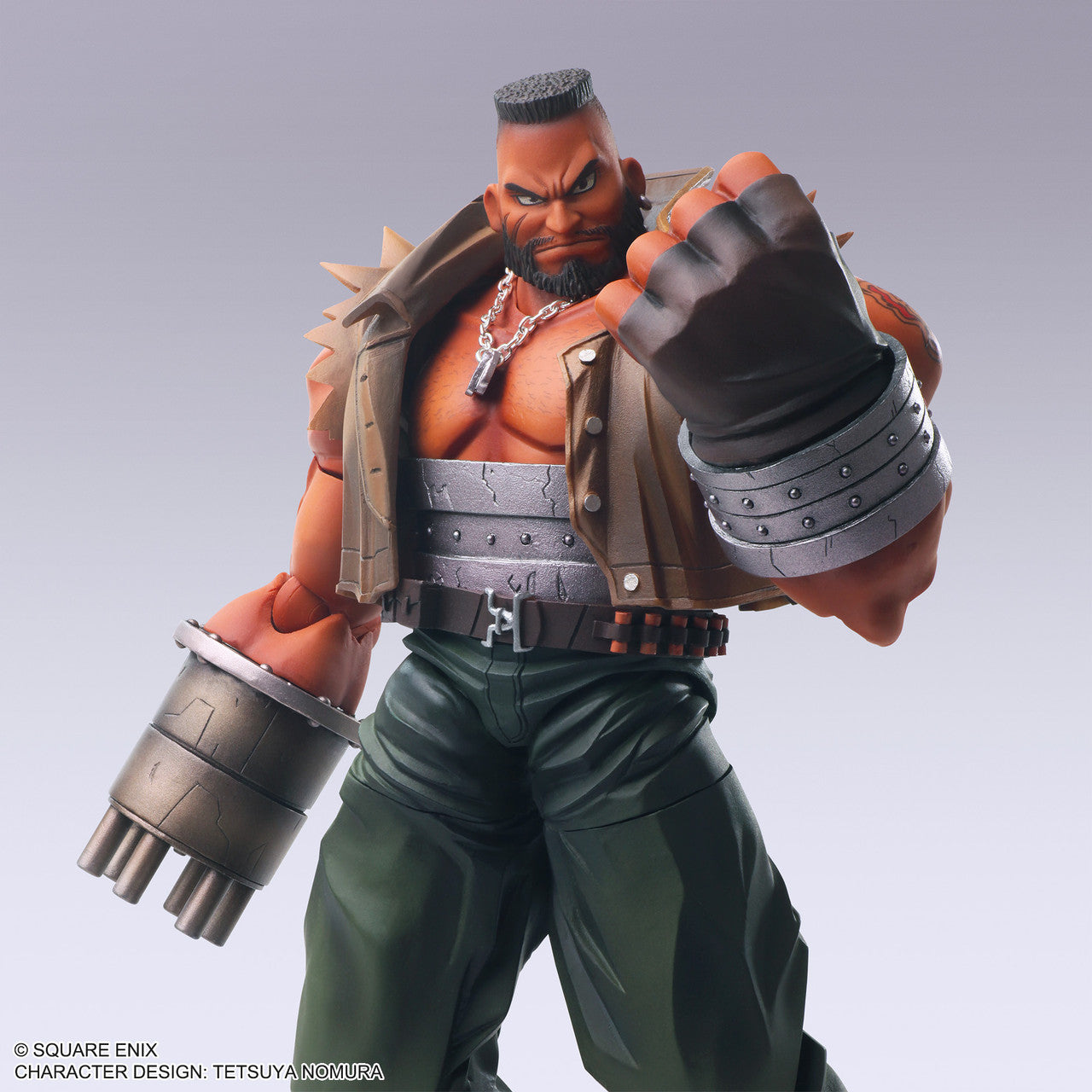 Final Fantasy VII BRING ARTS Collectible Action Figure of Barret Wallace