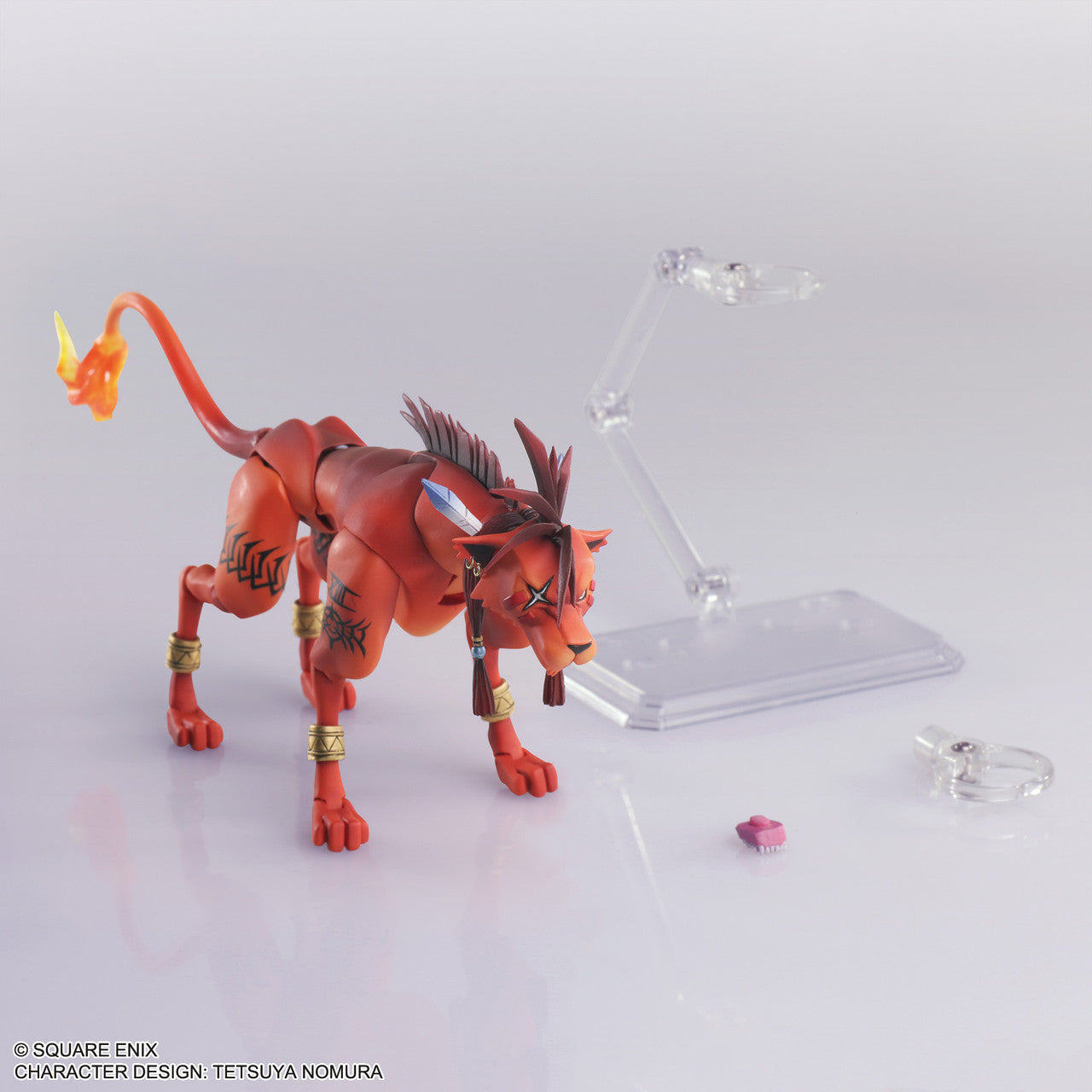 BRING ARTS Red XIII Action Figure from Final Fantasy VII with Interchangeable Hands