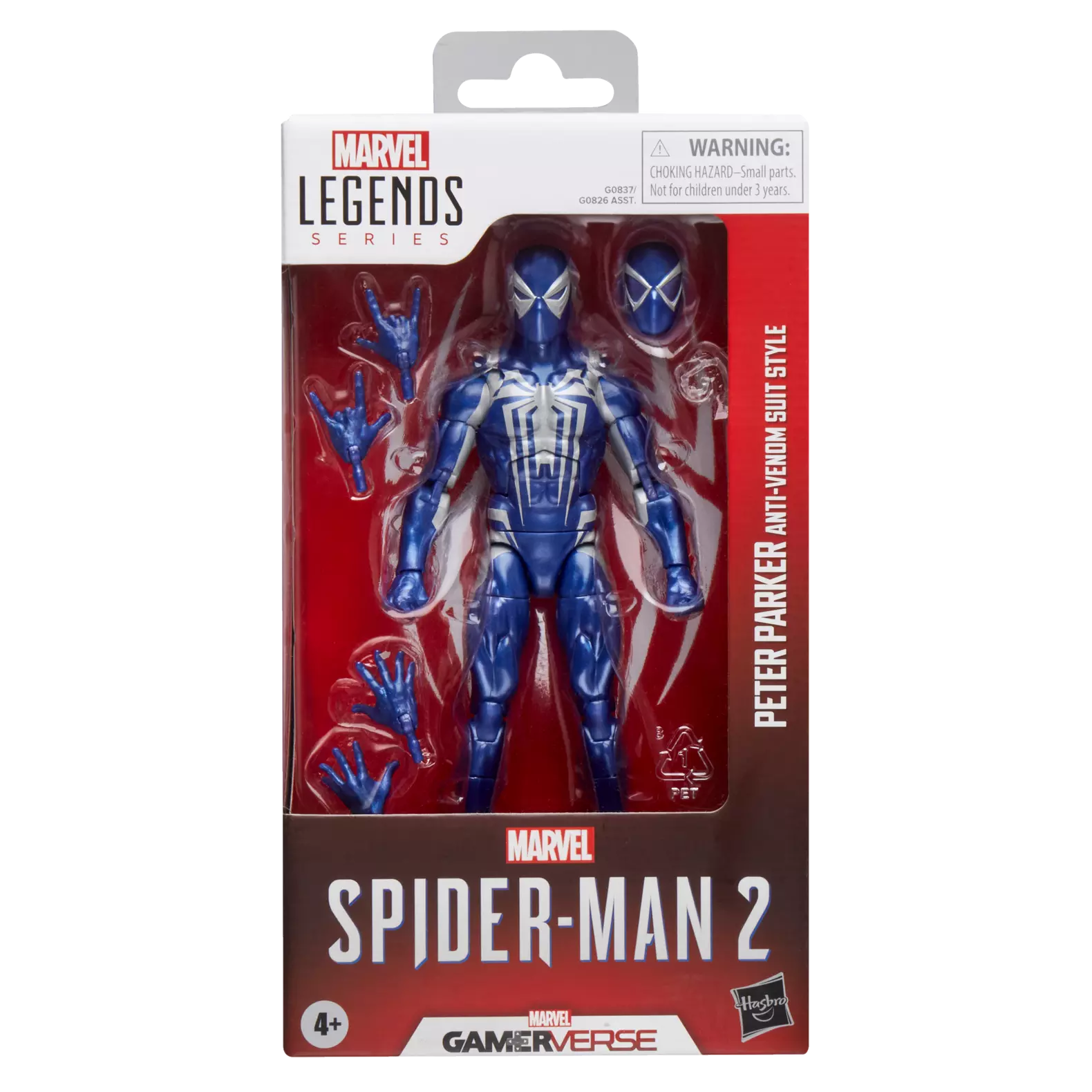 Marvel Legends Series Gamerverse Action Figure - Peter Parker in Anti - Venom Suit Style for Collectors