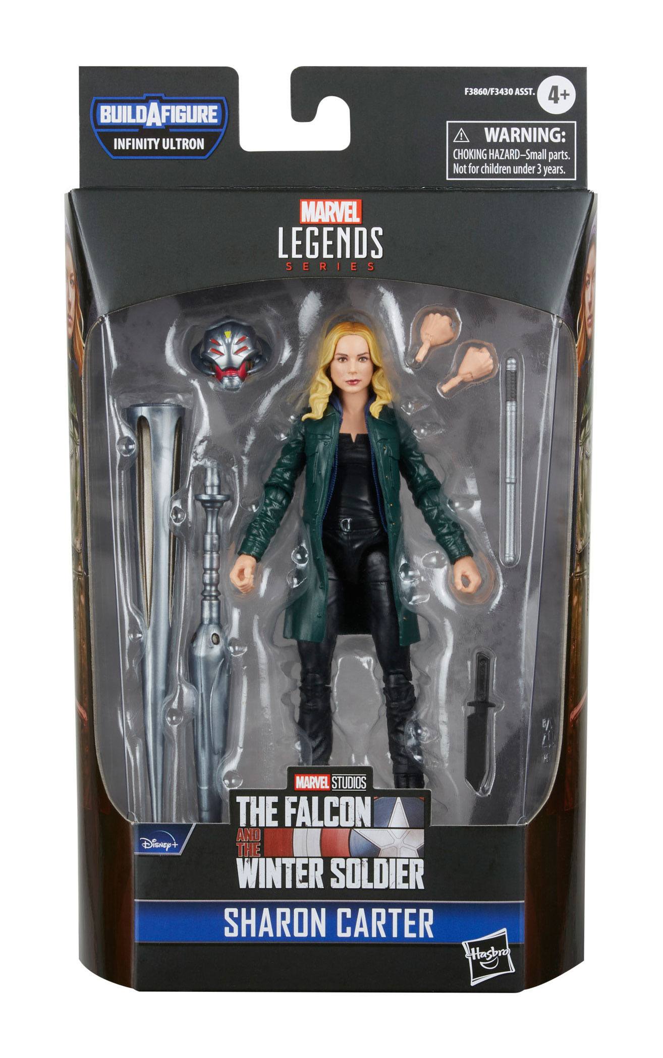 Hasbro 6-Inch Collectible Marvel Legends Series Disney Plus Sharon Carter Action Figure for Fans and Collectors