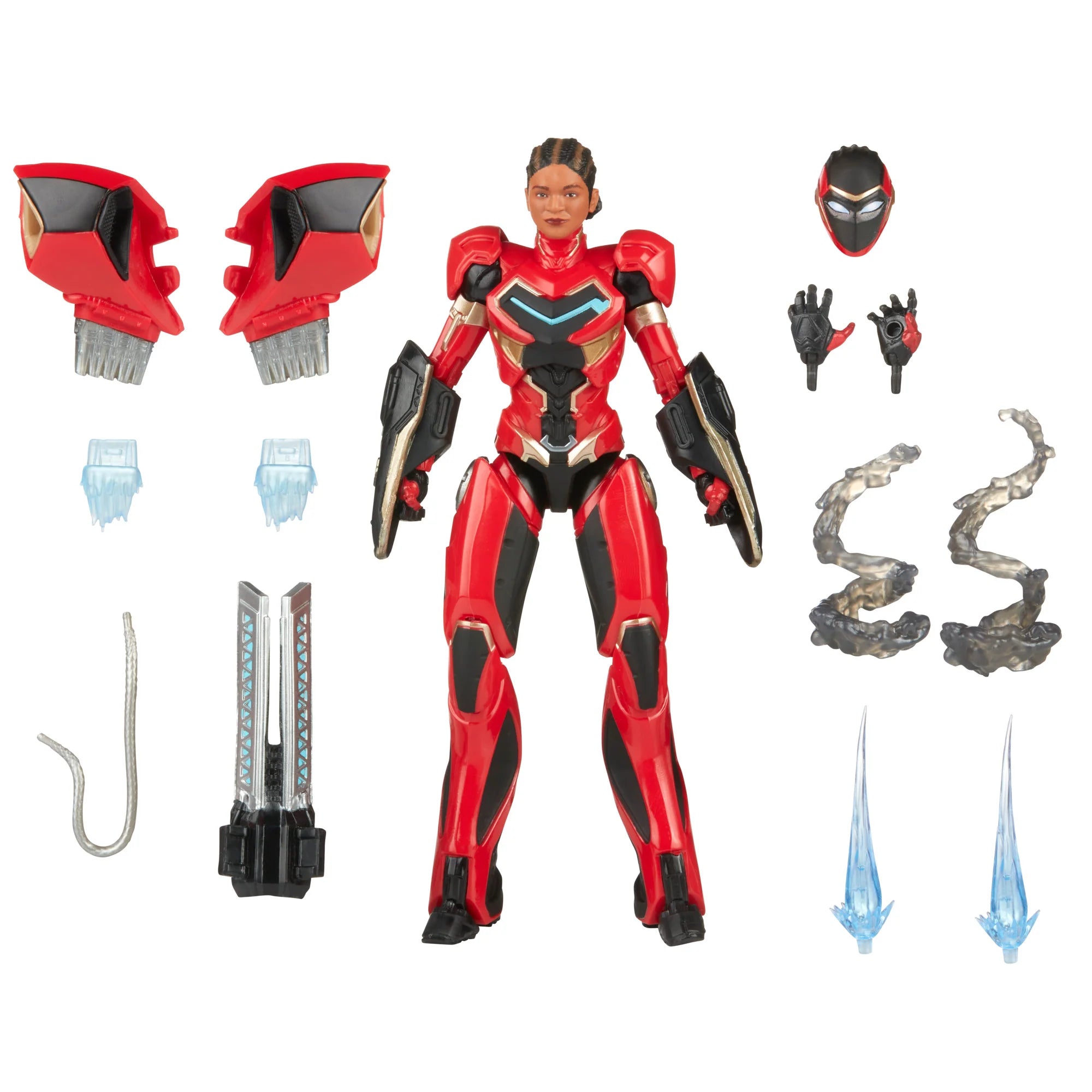 Collectible Marvel Legends Series 6 - Inch Scale Black Panther Wakanda Forever Ironheart Action Figure for Fans and Collectors