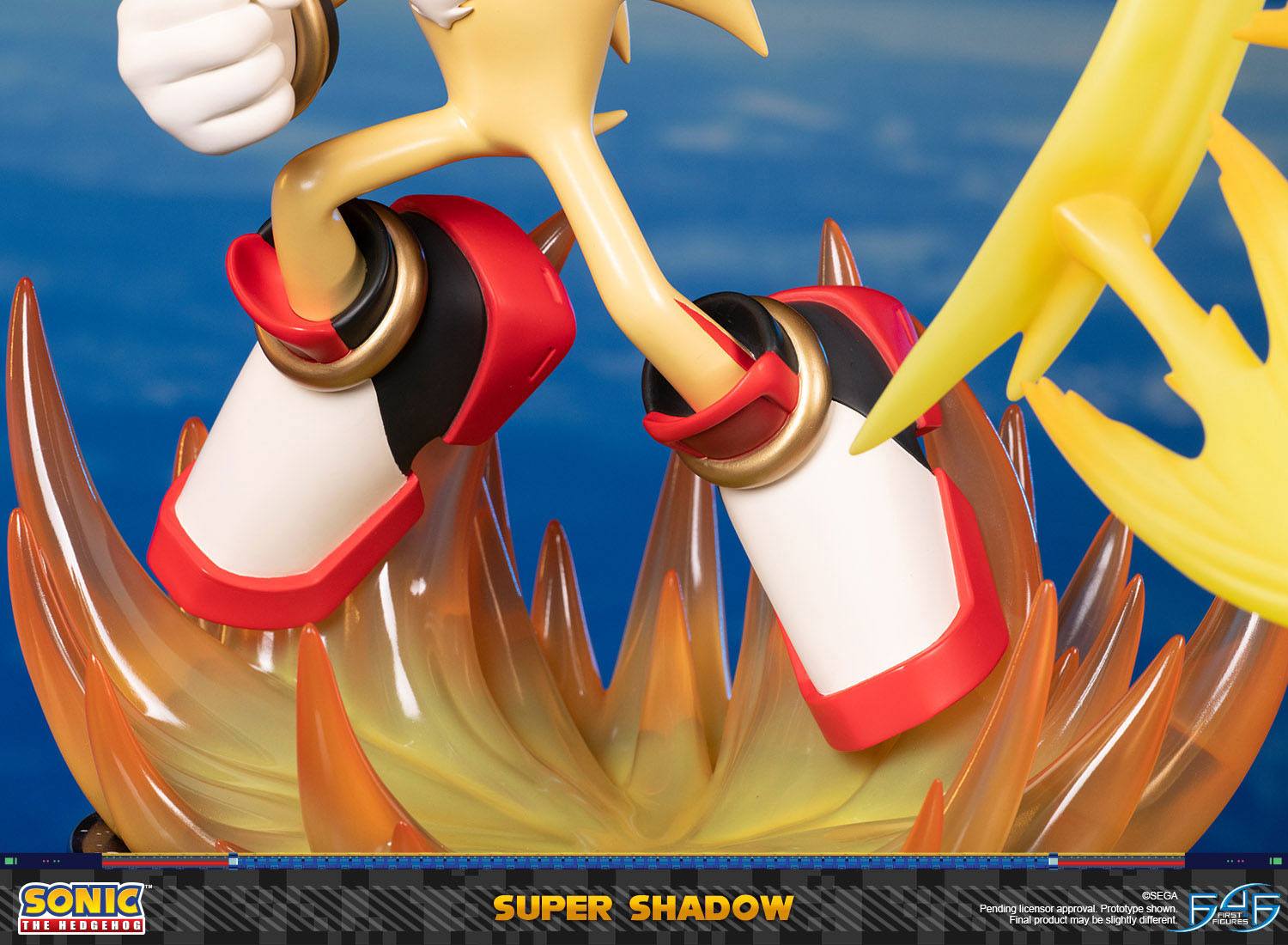 First4Figures Collectible Sonic The Hedgehog Super Shadow Resin Statue