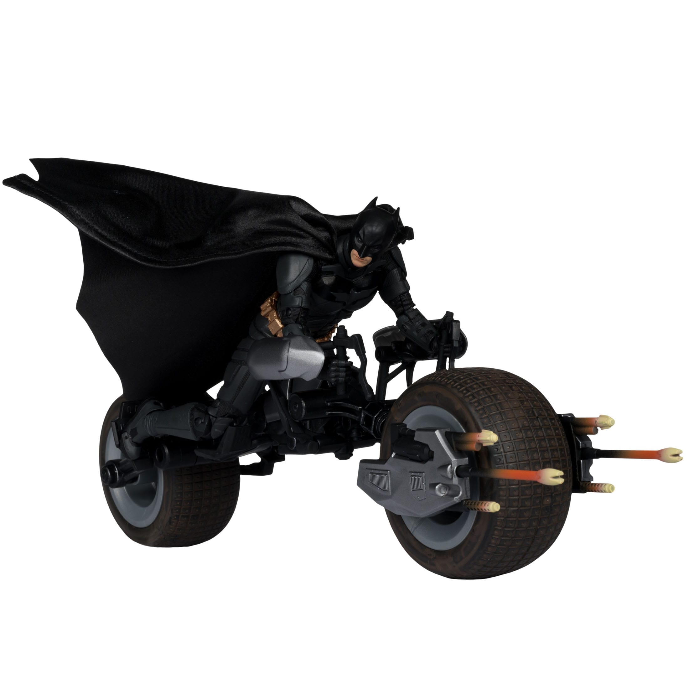 McFarlane DC Multiverse Gold Label 7-Inch Action Figure and Vehicle 2-Pack Featuring Batman and His Batpod from The Dark Knight Rises Movie