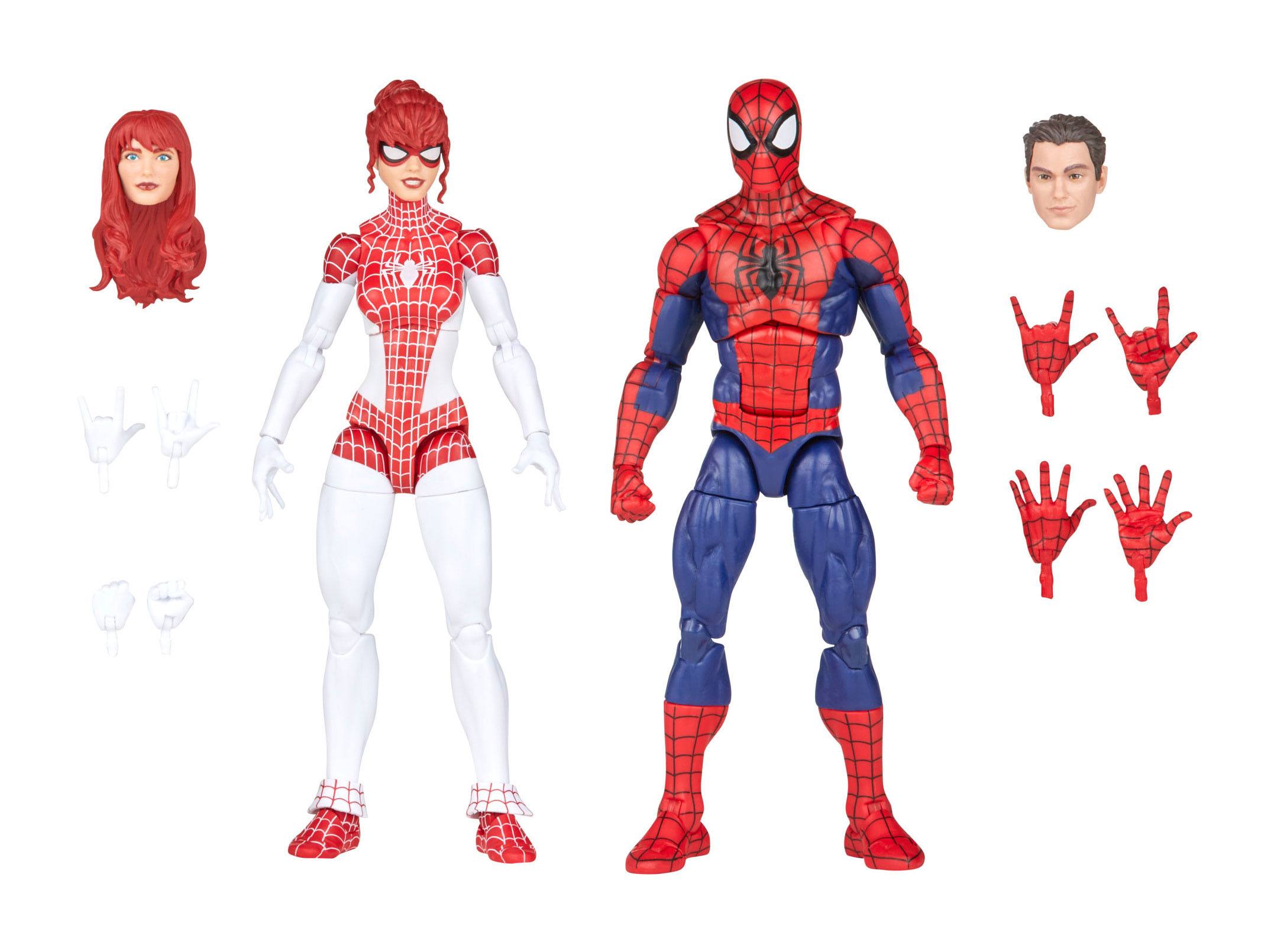 Hasbro 6-Inch Scale Marvel Legends Spider-Man and Spinneret Action Figure 2-Pack