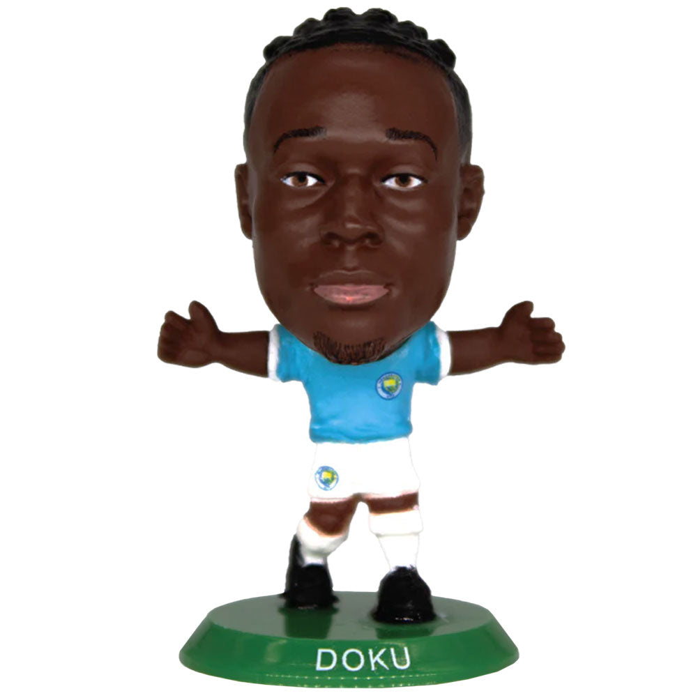 Collectible Manchester City FC SoccerStarz Figure of Jérémy Doku