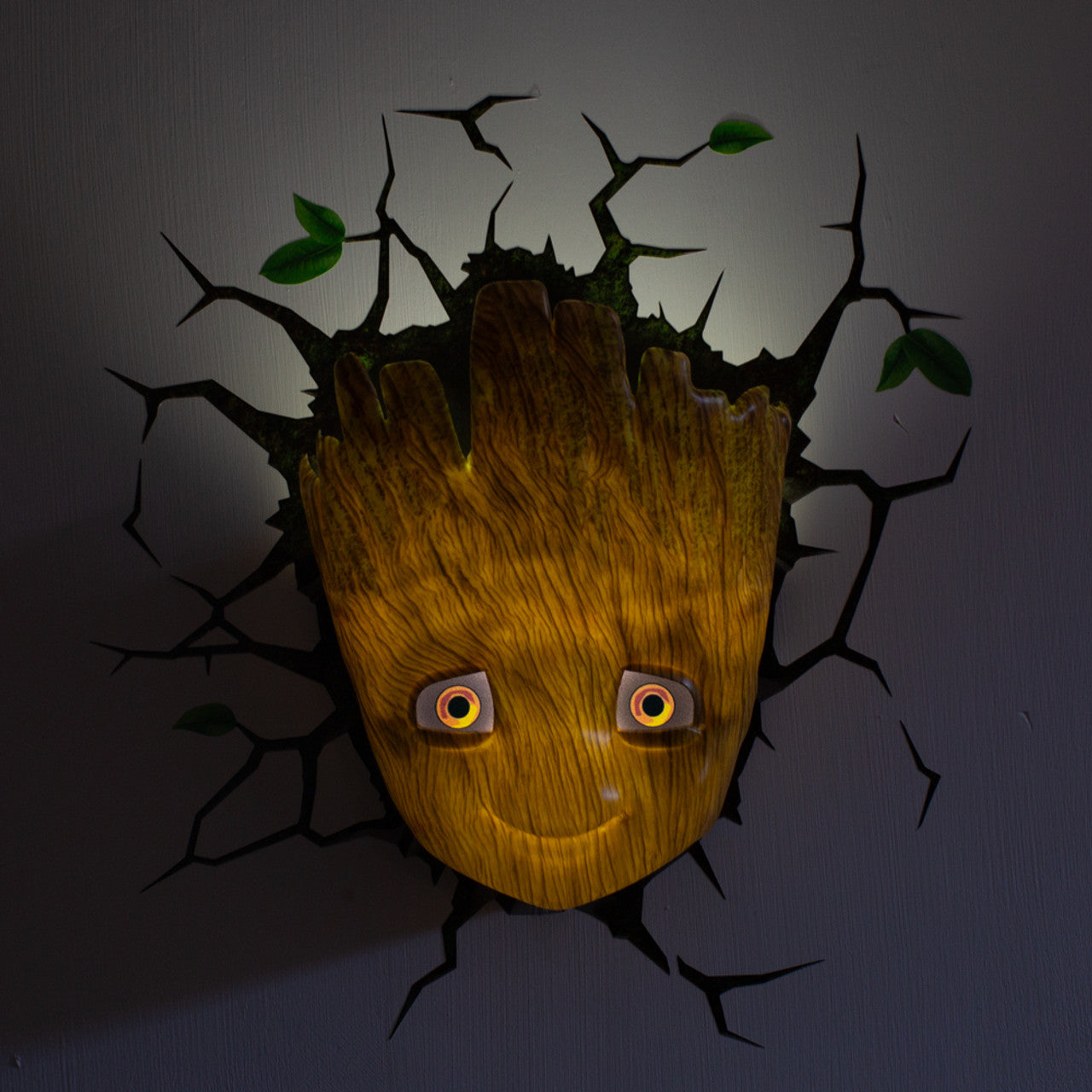 Marvel Guardians of the Galaxy 3D Decorative Night Light Featuring Baby Groot