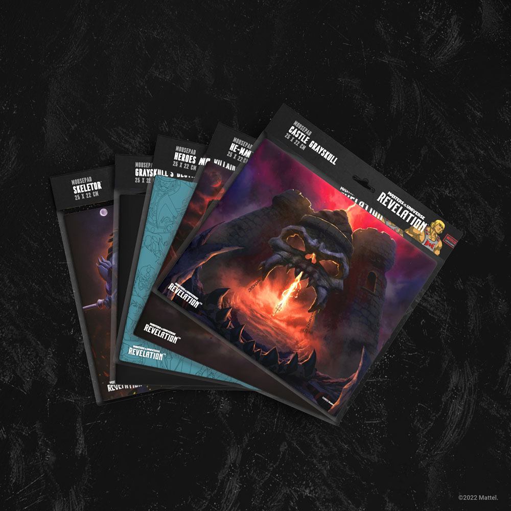 High - Quality Masters of the Universe Revelation Castle Grayskull Mousepad