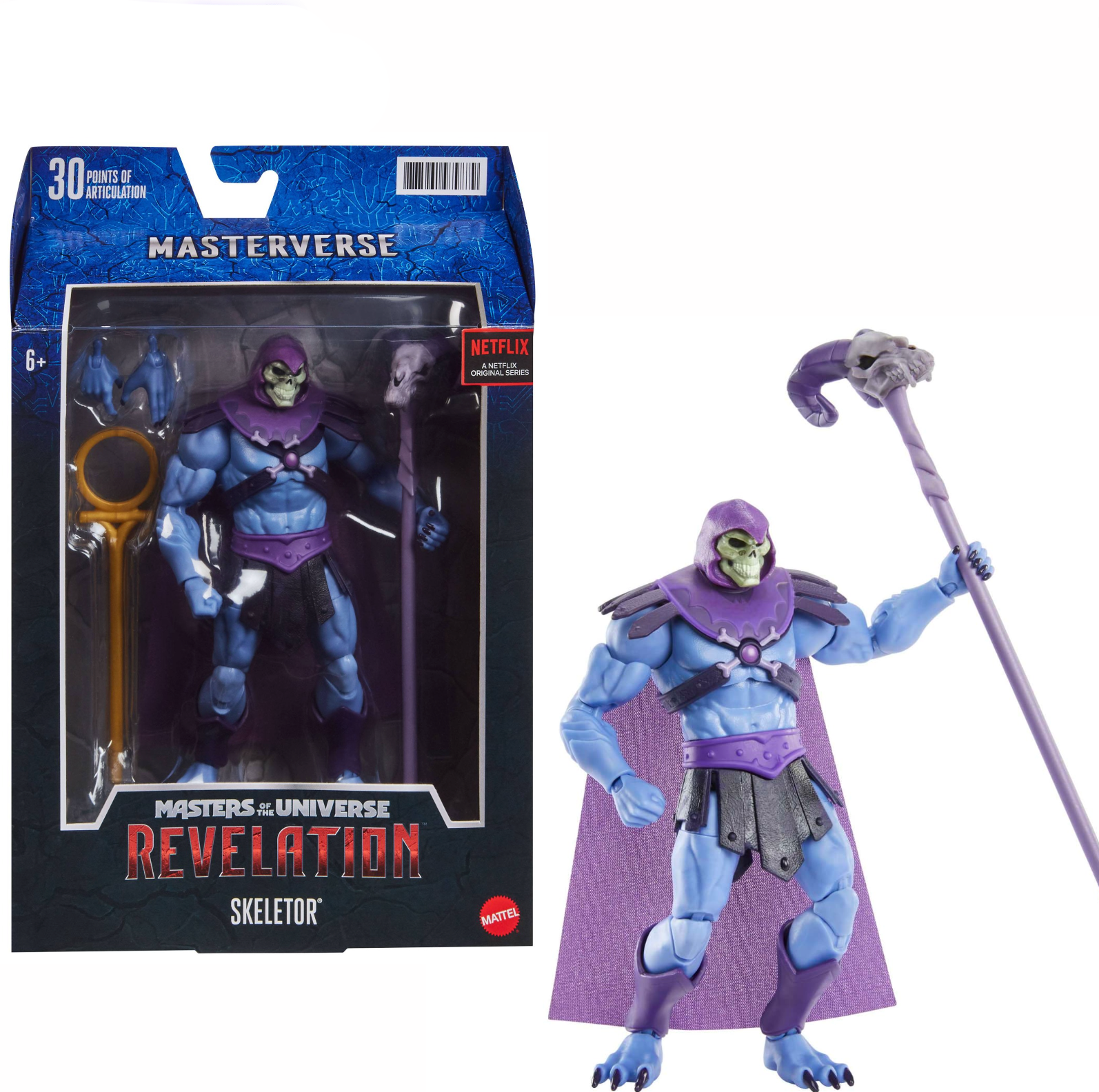 Masters of the Universe Masterverse Revelation Highly Detailed Skeletor Action Figure