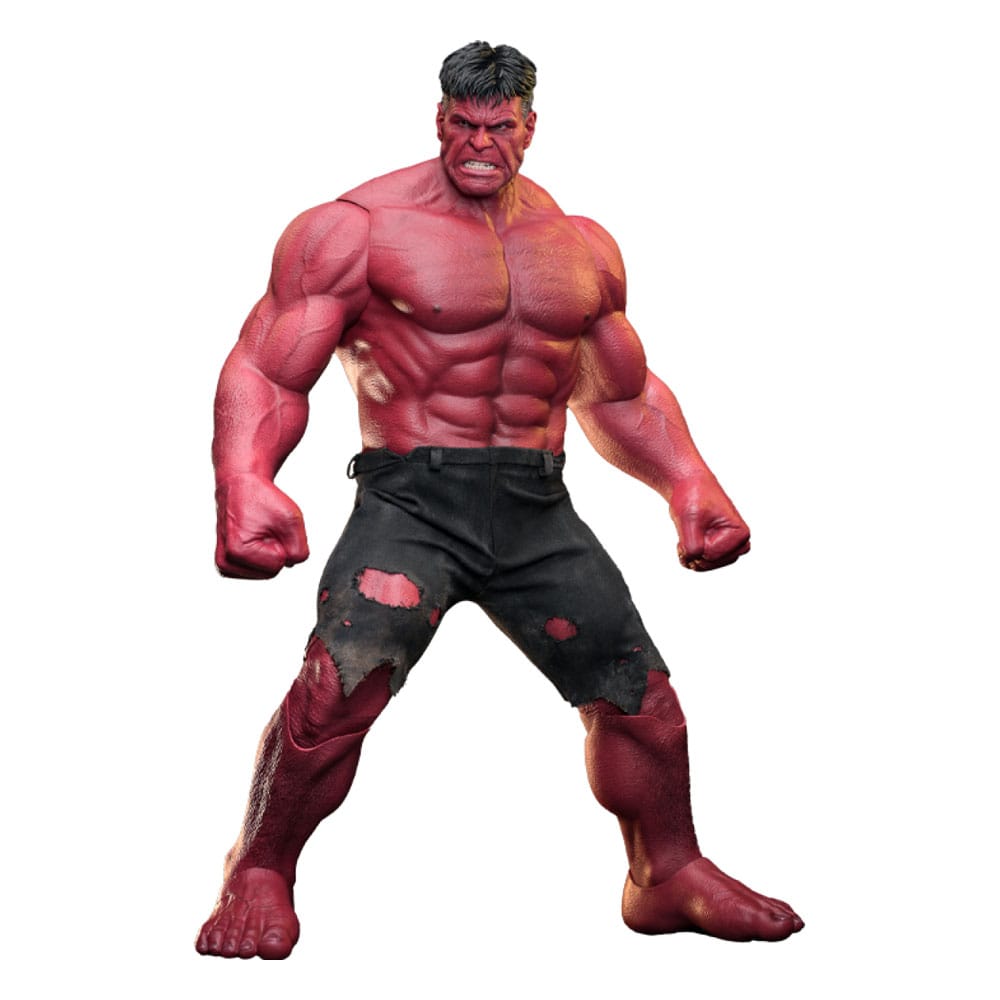 Hot Toys 1/6th Scale Collectible Action Figure of Red Hulk from Captain America: Brave New World