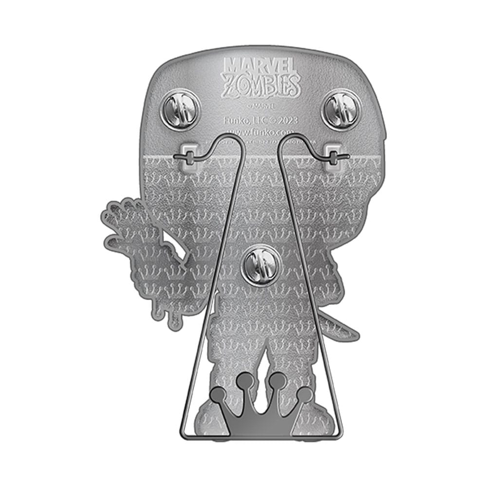 Funko's Marvel Zombie Glow-in-the-Dark Deadpool POP! Enamel Pin