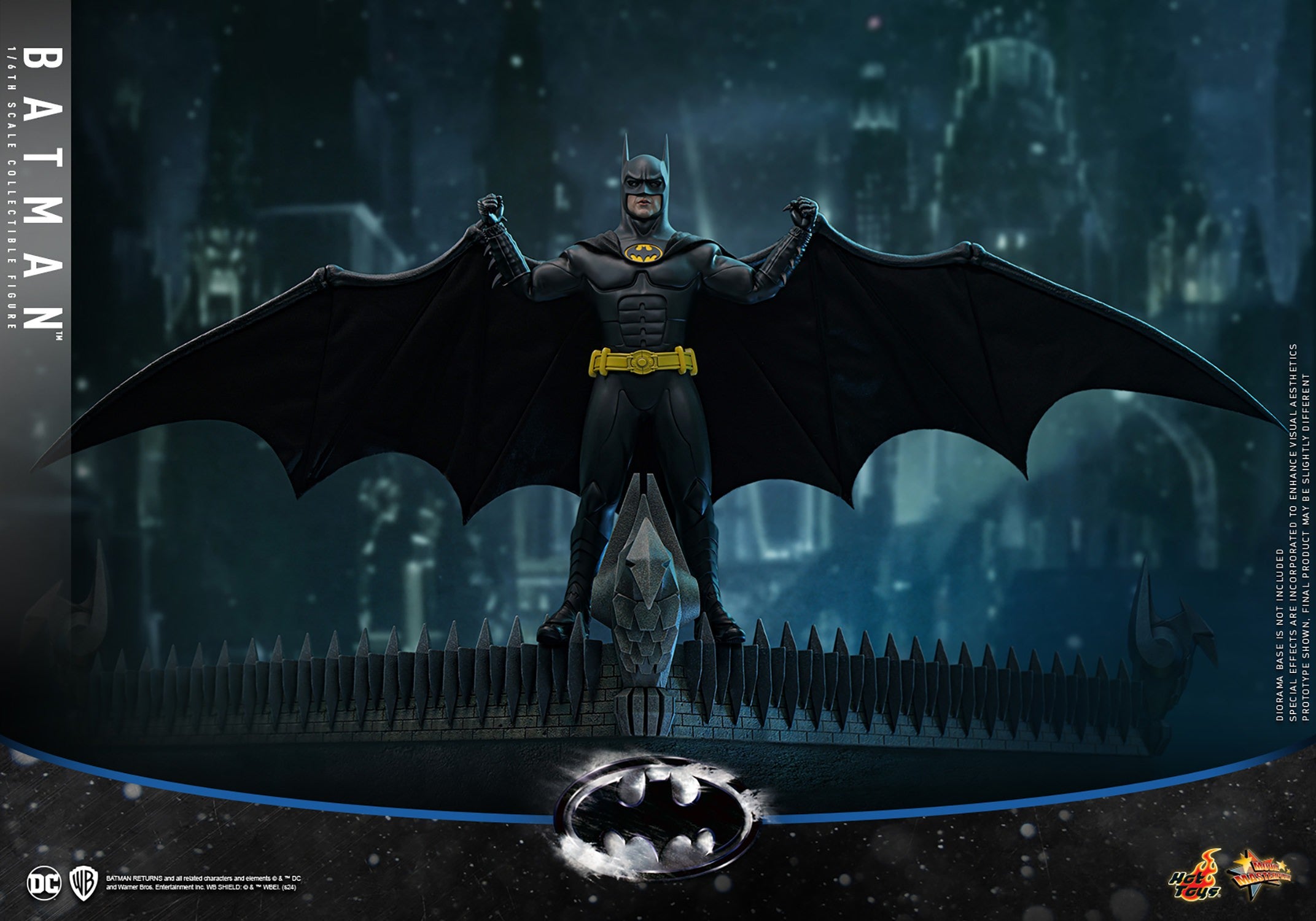 Hot Toys 1/6th Scale Collectible Figure of Batman from Batman Returns Movie