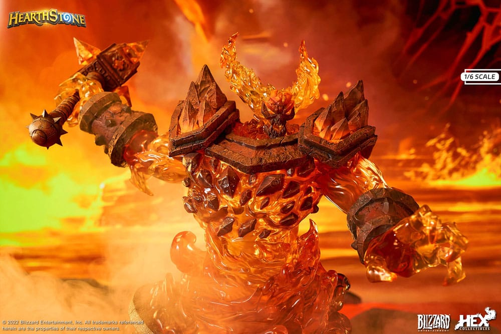 Limited Edition 1/6 Scale Hearthstone Ragnaros the Firelord Premium Statue