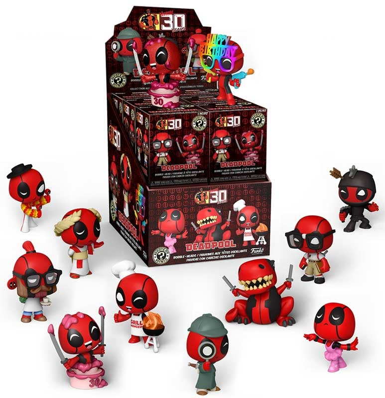 Marvel Deadpool Mystery Minis Collection - Funko POP! Vinyl Figures 12-Piece Pack