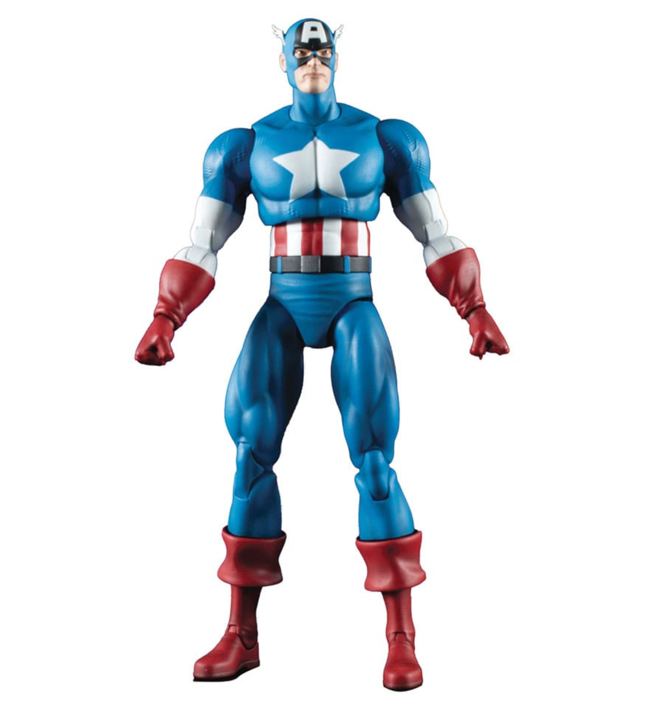 Marvel Select Classic-Styled Captain America Action Figure Collectible Toy