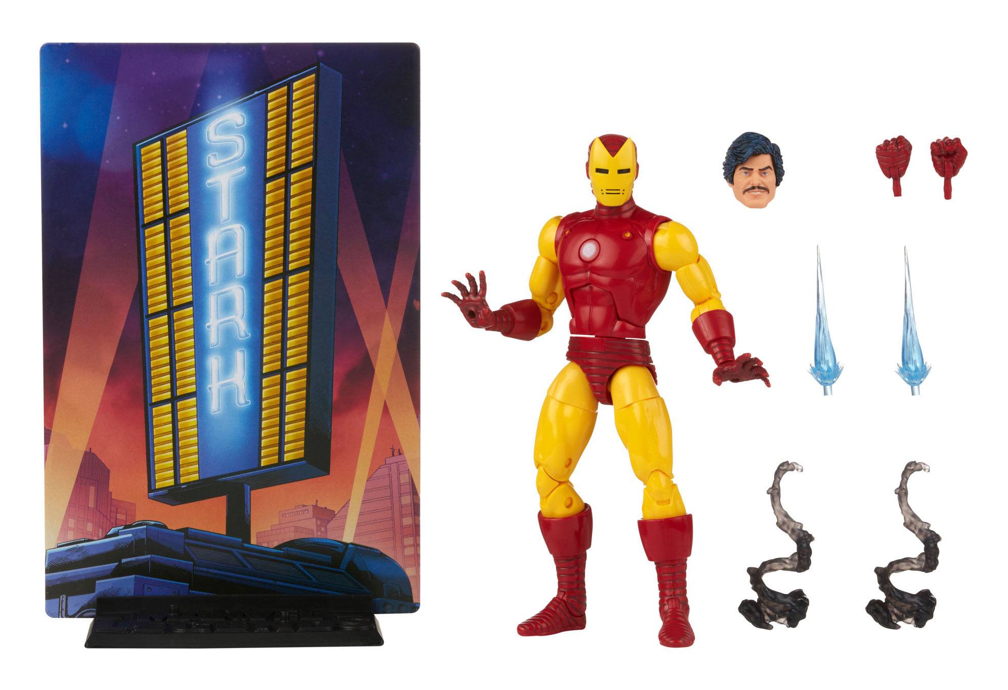 Hasbro 20th Anniversary Marvel Legends Series 1 6-inch Iron Man Collectible Action Figure