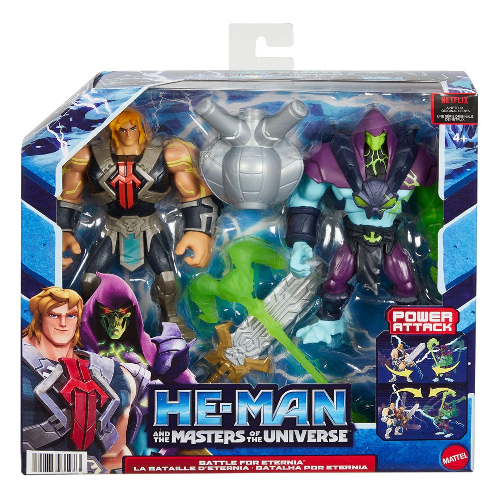 He-Man and the Masters of the Universe Battle for Eternia Collectible Action Figures Two - Pack Set