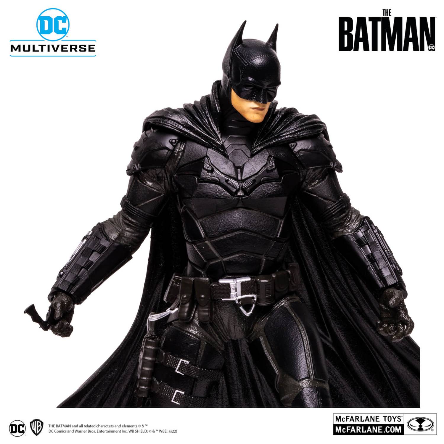 McFarlane DC Multiverse Highly Detailed 12-Inch Posed Statue of The Batman - The Dark Knight Vigilante