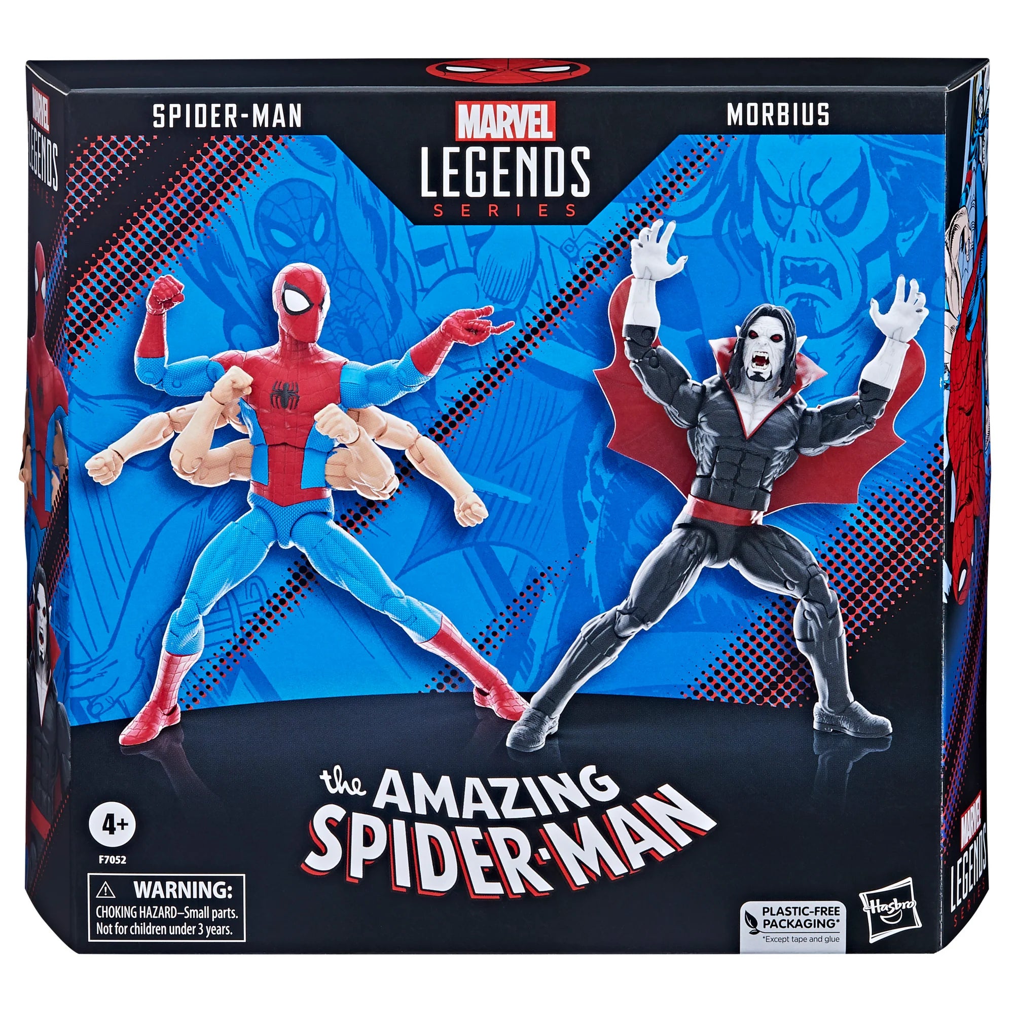 Hasbro Marvel Legends 6-Inch Scale Spider-Man vs Morbius Action Figure Set