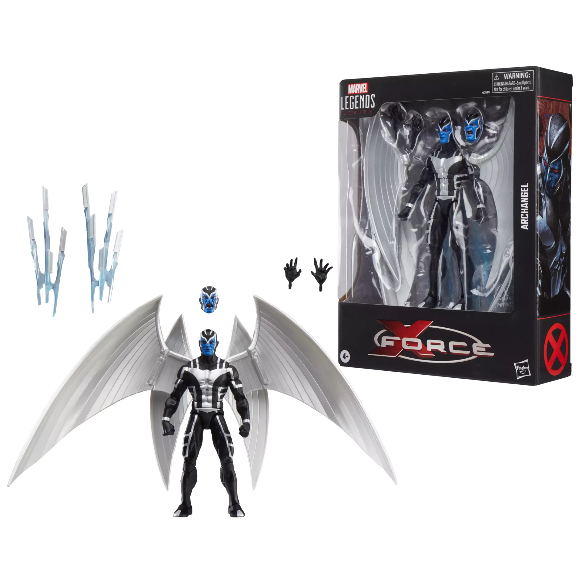 Marvel Legends Series 6-Inch Collectible X-Force Archangel Action Figure for Fans and Collectors