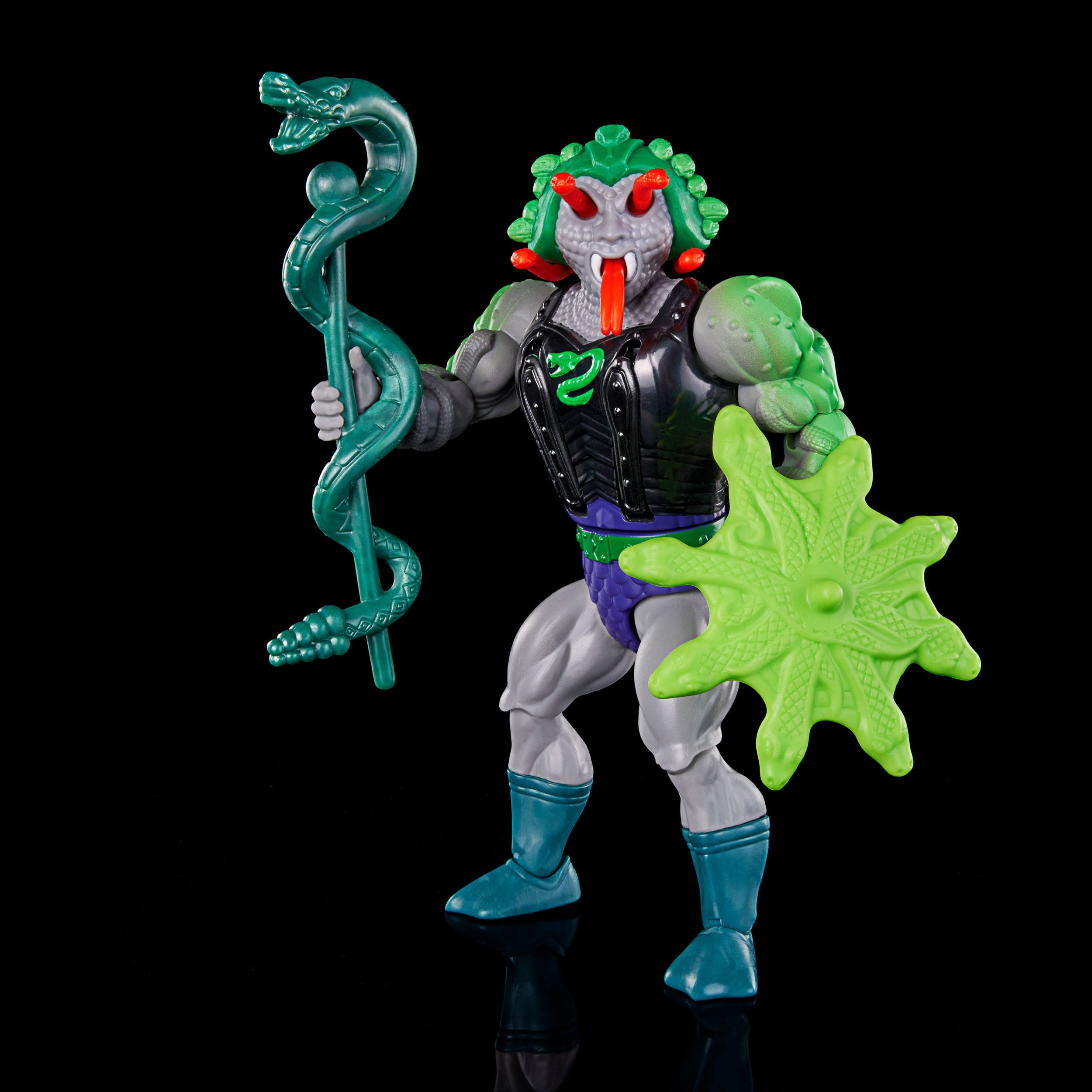 Masters of the Universe Origins Collectible Snake Face Action Figure for Fans