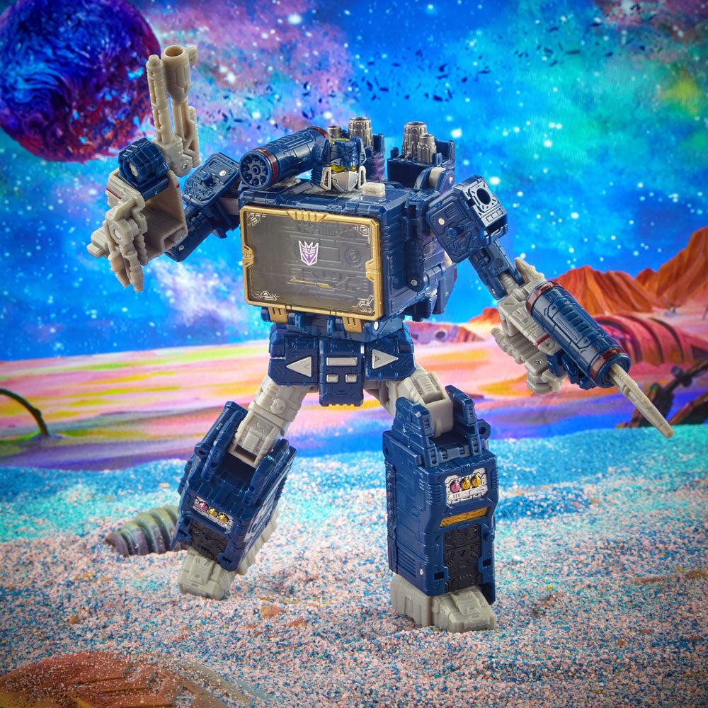 Hasbro's Premium Transformers Generations Legacy Voyager-Scale 7-Inch Action Figure of Soundwave