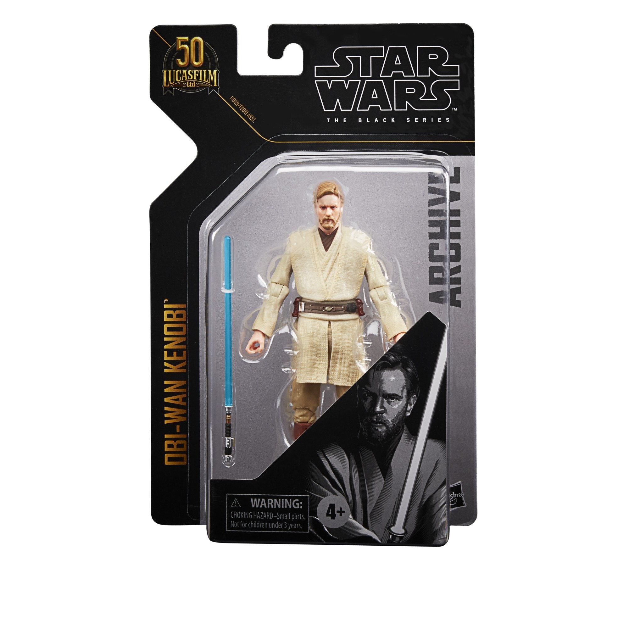 Hasbro Star Wars The Black Series Archive 6 - inch Scale Action Figure - Exclusive Import Stock Infinity Collectables Obi - Wan Kenobi for Lucasfilm 50th Anniversary