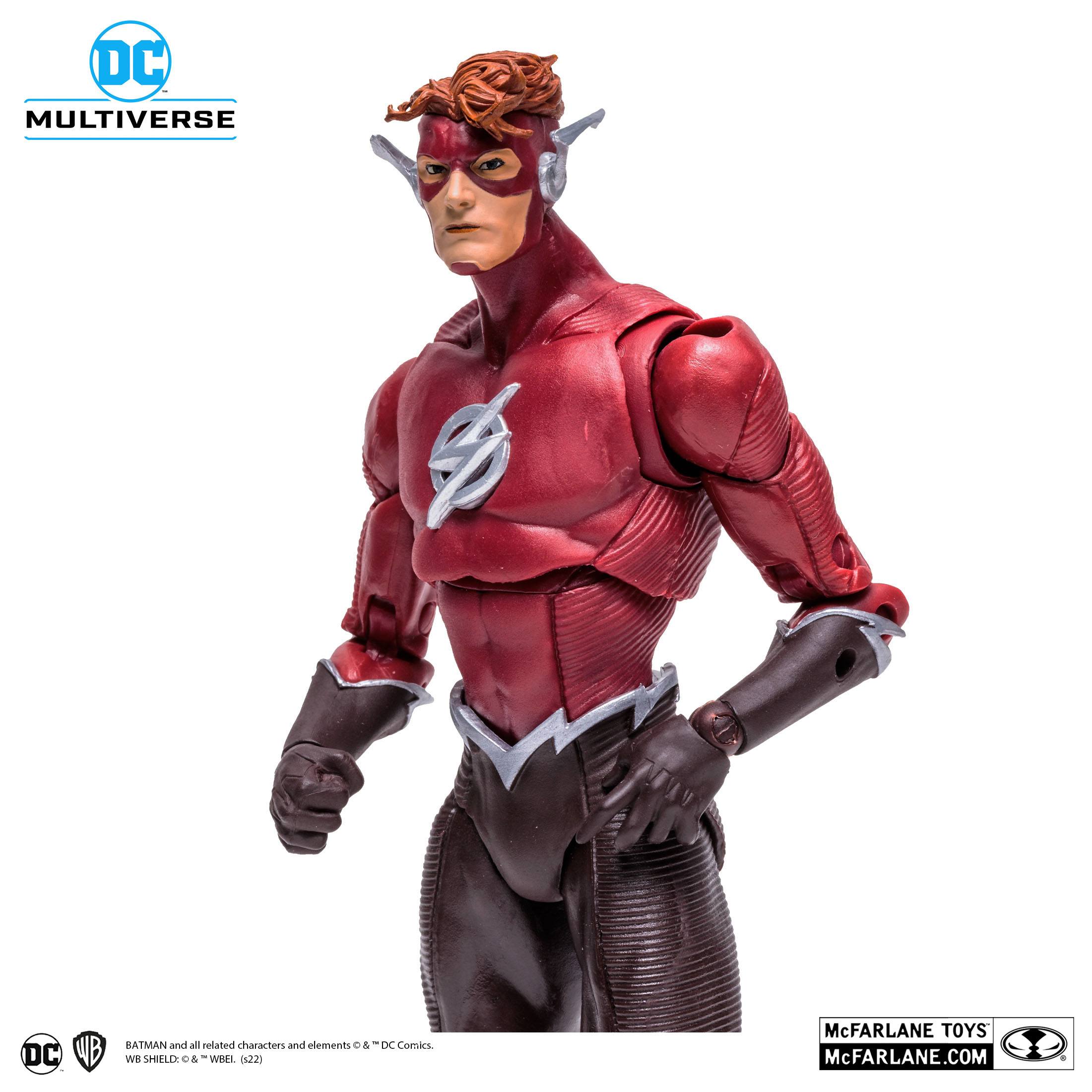 McFarlane DC Multiverse 7-Inch Wally West Red Suit The Flash Action Figure