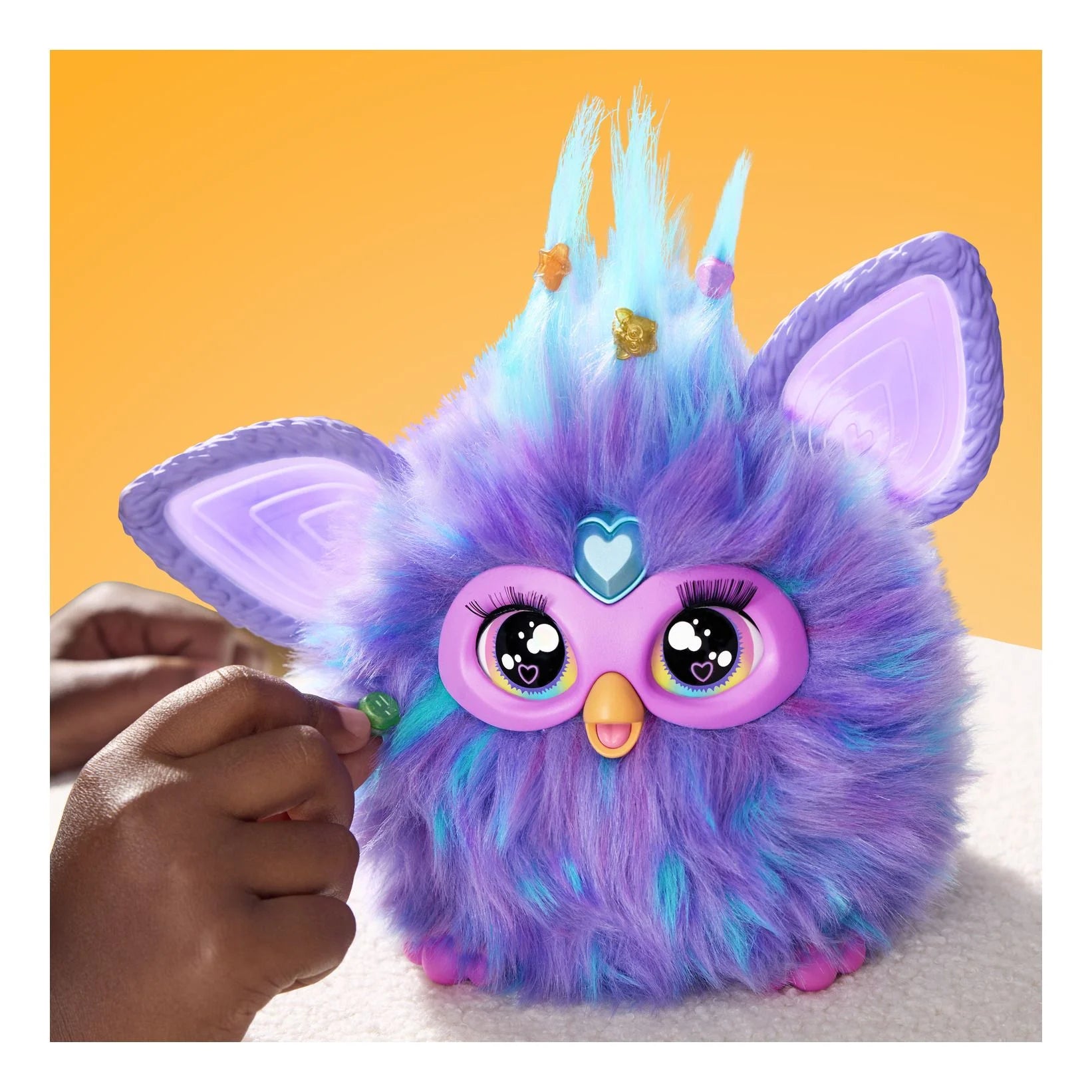 Purple Interactive Electronic Furby Pet Toy - A Fun and Engaging Companion for Kids