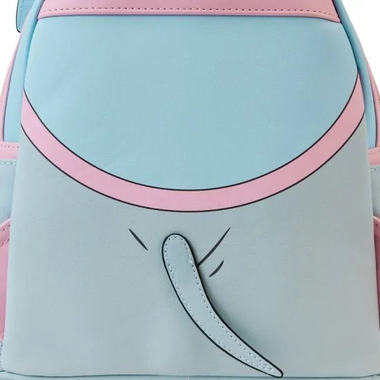 Loungefly Disney Mini Backpack Featuring Mrs. Jumbo Cradling Baby Dumbo in an Appliqued Trunk