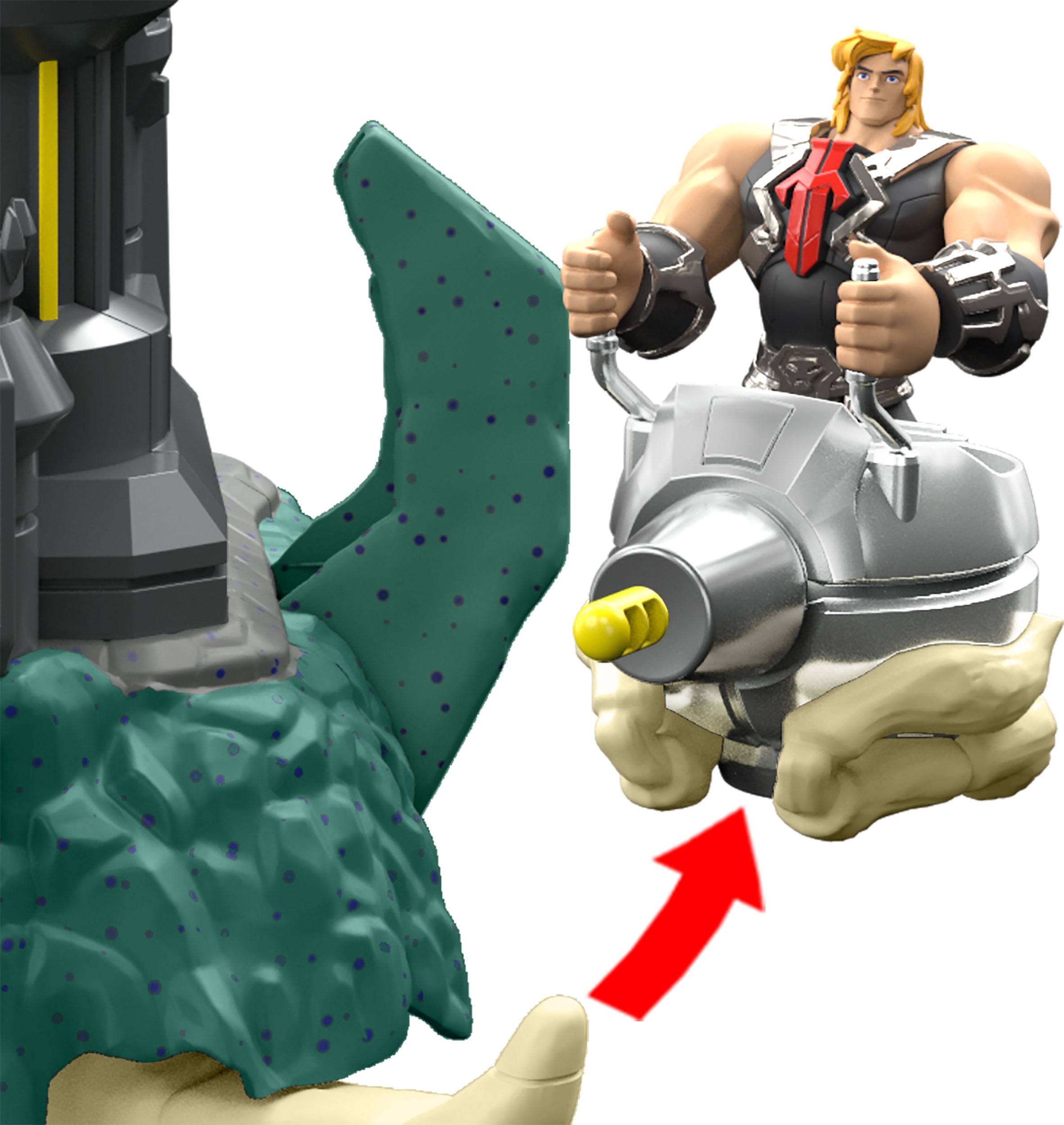 He-Man and the Masters of the Universe Action Figure Playset - Castle Grayskull, the Mighty Fortress of Eternia
