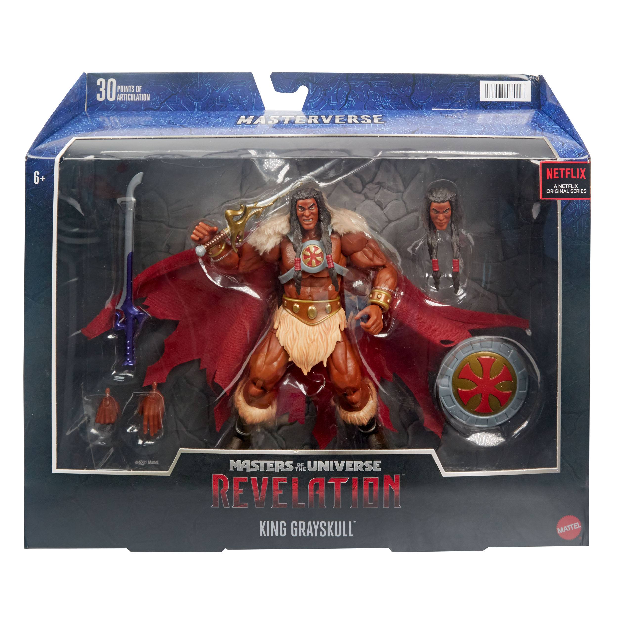 Mattel Masterverse Deluxe 18cm Masters of the Universe King Grayskull Action Figure