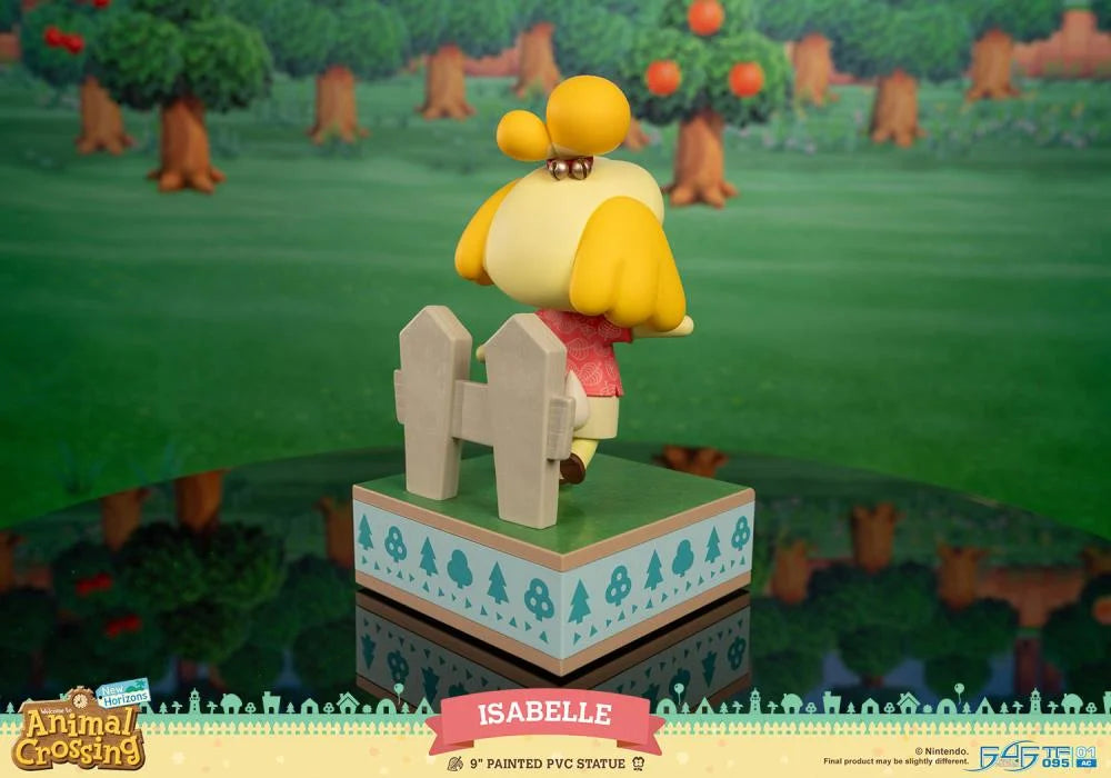 First 4 Figures Collectible PVC Statue of Isabelle from Animal Crossing New Horizons Video Game