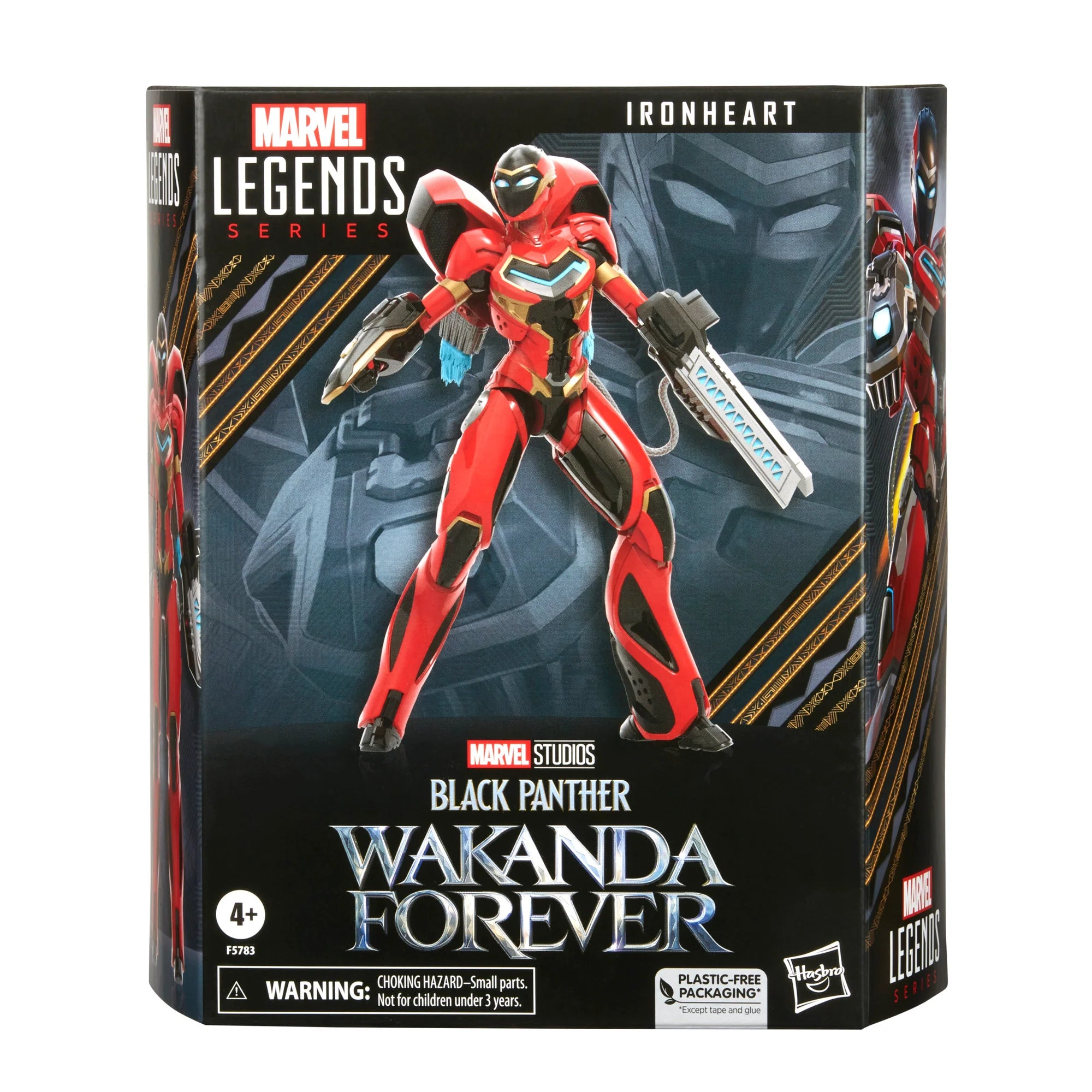Collectible Marvel Legends Series 6 - Inch Scale Black Panther Wakanda Forever Ironheart Action Figure for Fans and Collectors