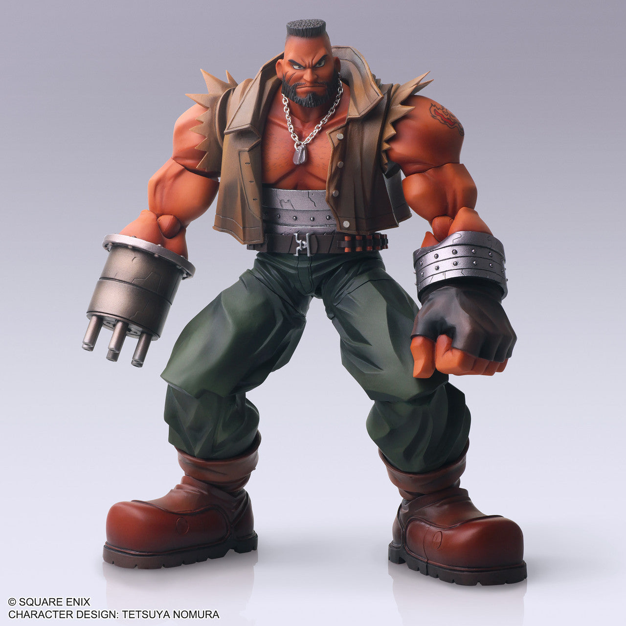 Final Fantasy VII BRING ARTS Collectible Action Figure of Barret Wallace